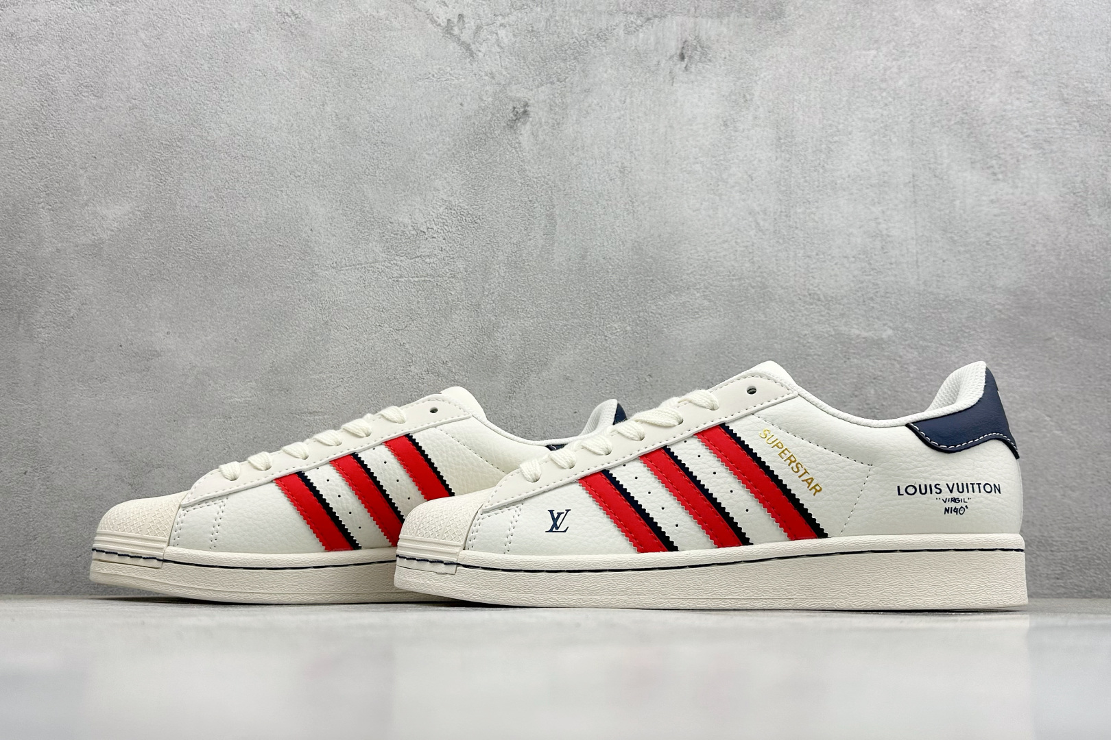 160 AD Originals Superstar LV联名贝壳头板鞋 JY8901