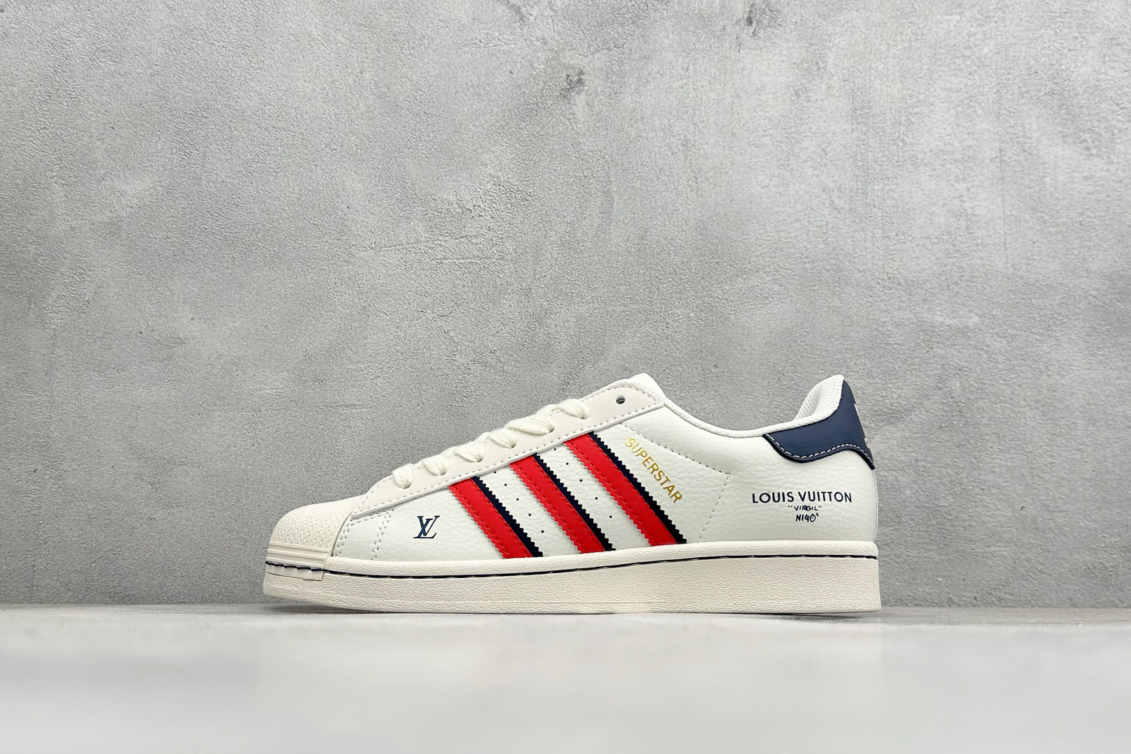 160 AD Originals Superstar LV联名贝壳头板鞋 JY8901