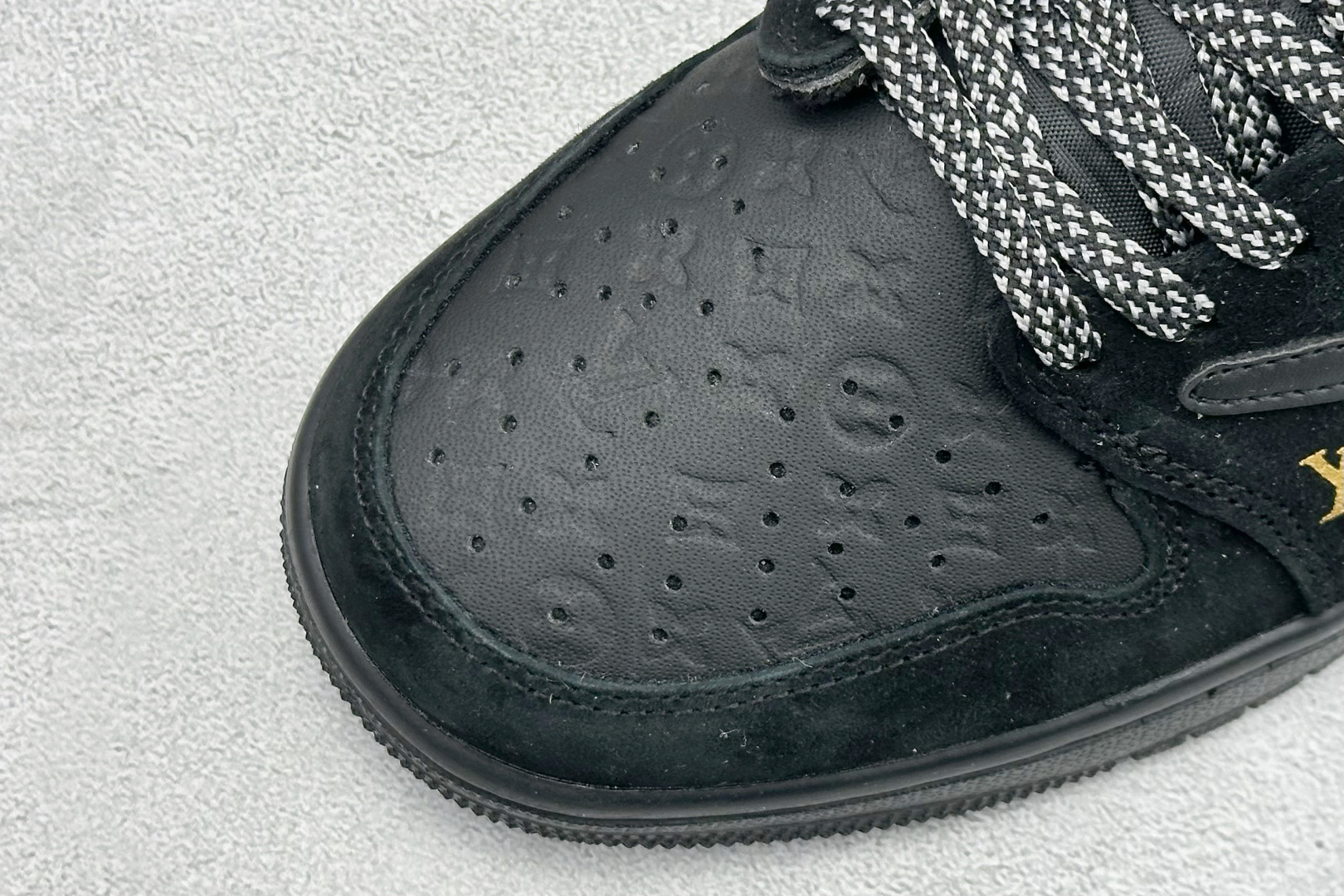 280 XC版Travis Scott x Fragment Design x Jordan Air Jordan 1 Low SP “LV联名——黑金” DZ5899-033