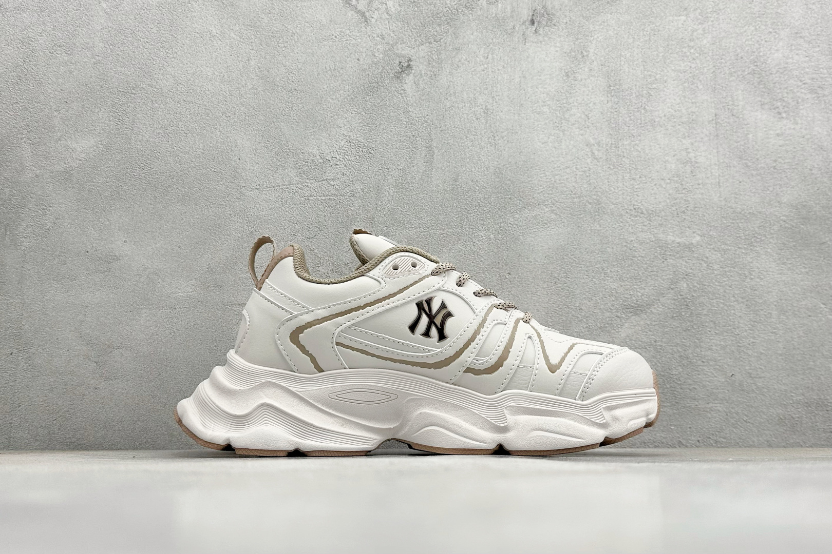 200 NY版MLB Champ Chunky Vintage NB 纽约洋基队 增高厚底休闲跑鞋鞋 3ASHCC05N