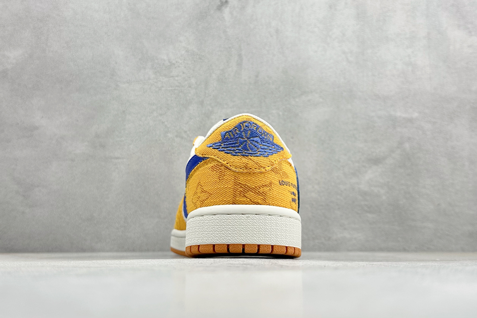 280 SC版Travis Scott x Fragment Design x Air Jordan 1 Low SP AJ1 乔1联名 黄蓝小雏菊 低帮文化休闲板鞋 DZ2688-001