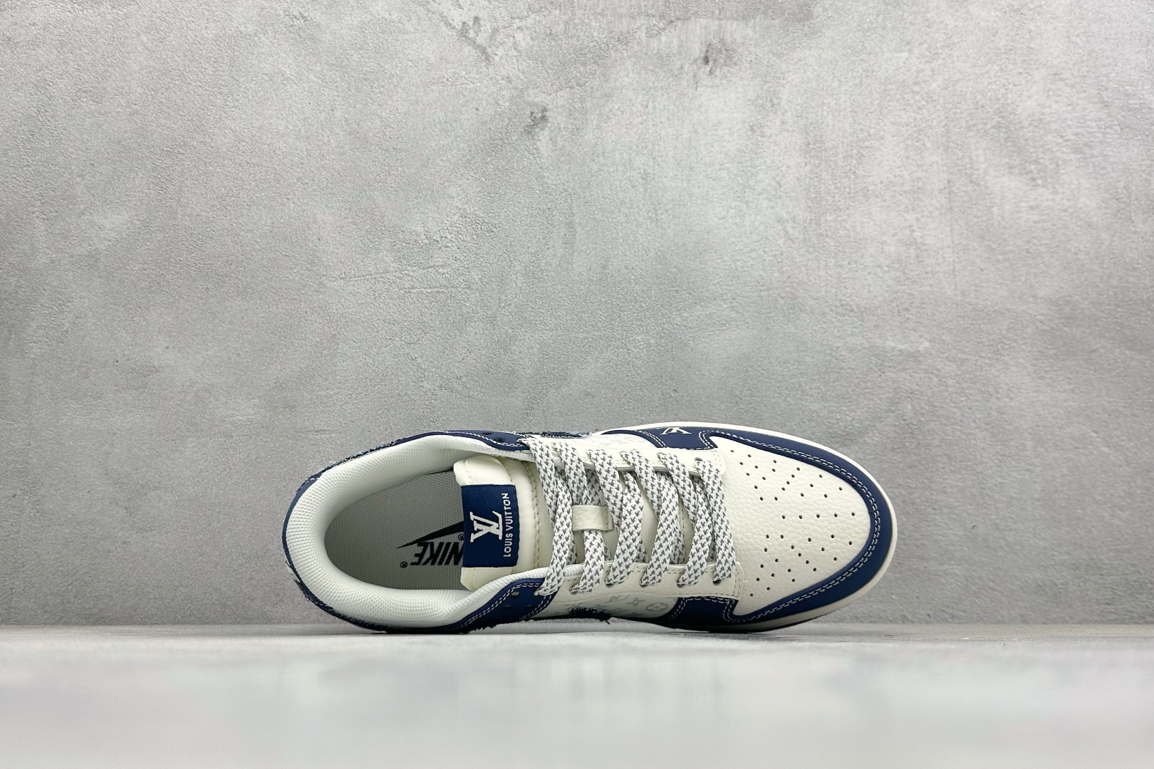 280 XC版Nike SB Dunk Low LV联名 做旧牛仔勾 周年高端定制 低帮休闲板鞋 XS6089-631