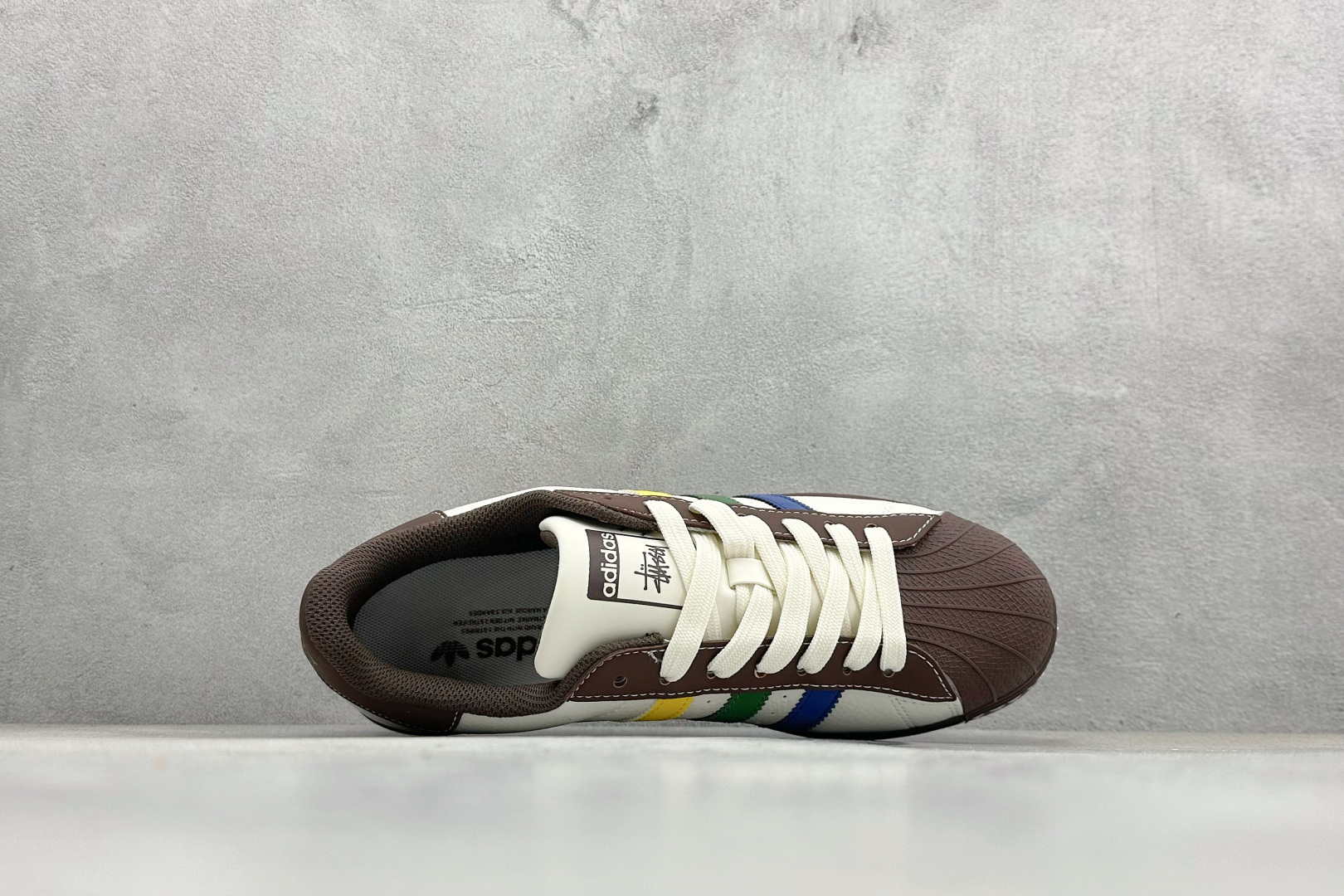 160 AD Originals Superstar 斯图西联名贝壳头板鞋 JY8919