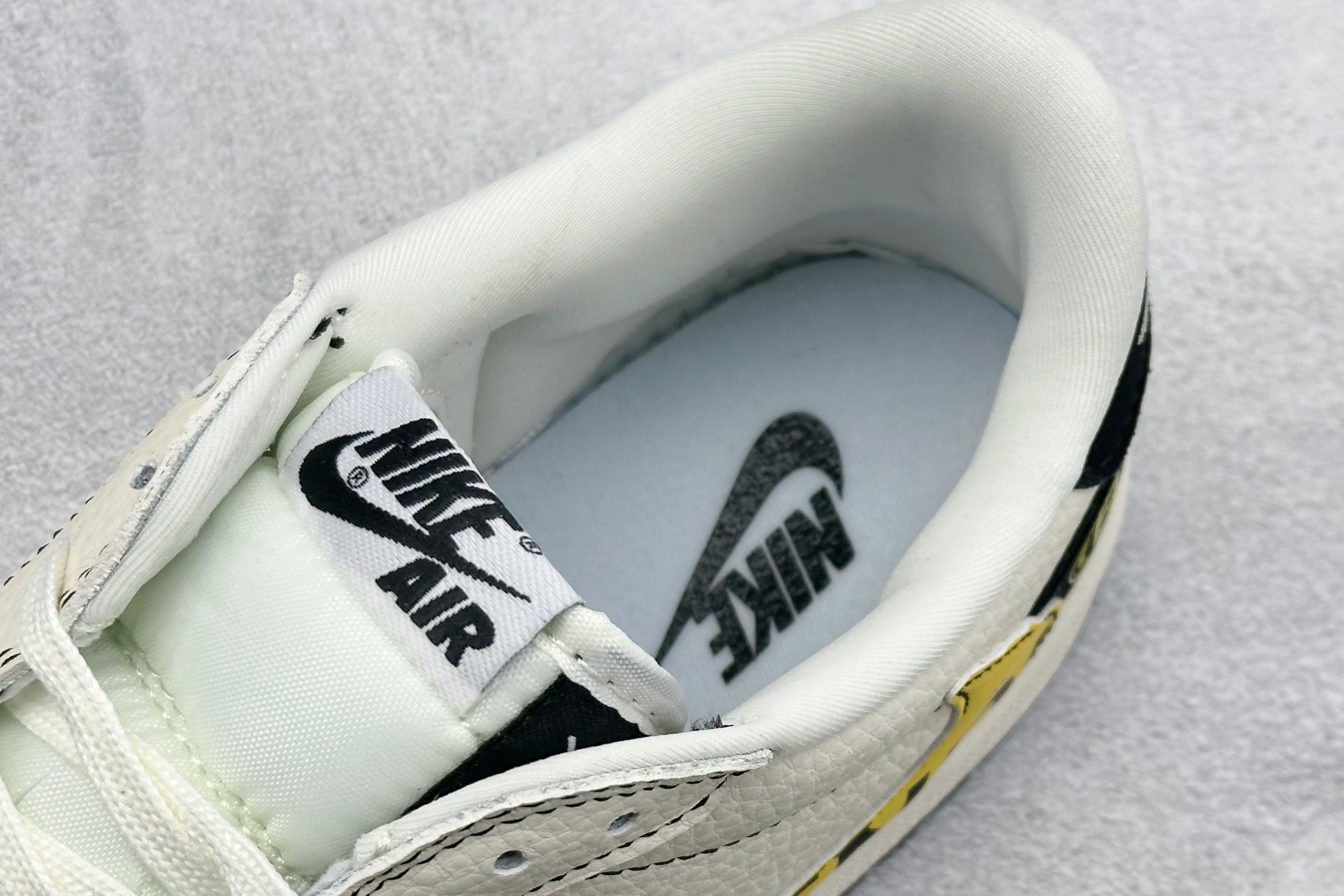 280 Air Jordan 1 Low AJ1 乔1 芬迪联名 倒钩高端定制 低帮复古篮球鞋 DD7866-111