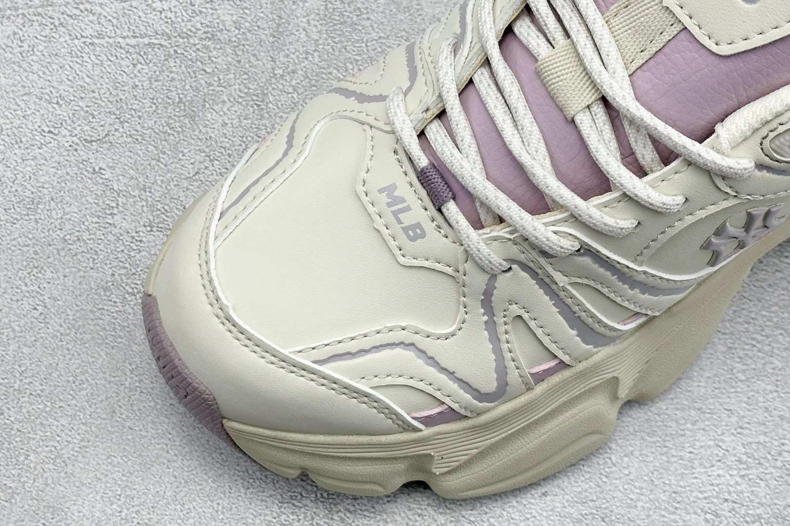 200 NY版MLB Champ Chunky Vintage NB 纽约洋基队 增高厚底休闲跑鞋 3ASHCC05N