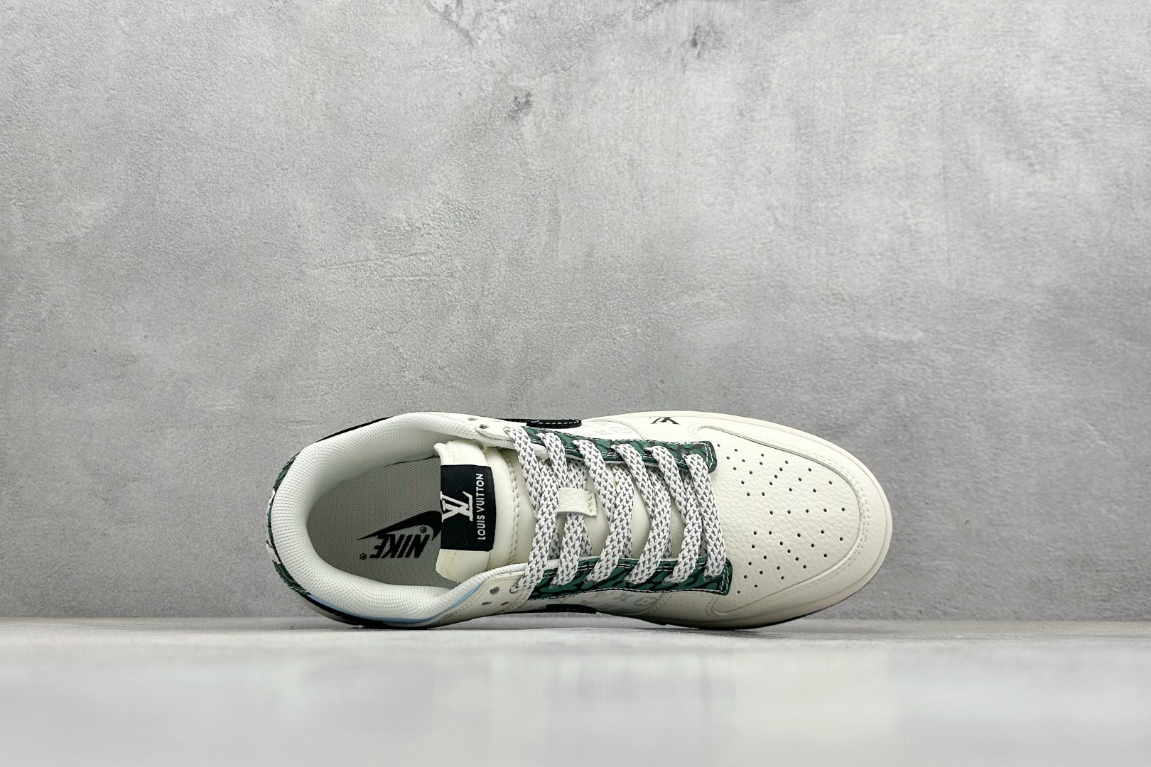 280 XC版Nike SB Dunk Low LV联名 黑勾黑底印花 周年高端定制 低帮休闲板鞋 XS6089-626