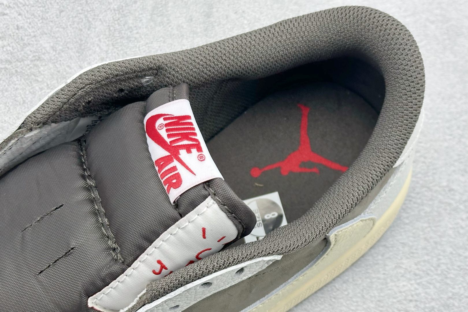 260 F版Fragment x TS x Air Jordan 1 Low 三方联名低帮倒勾板鞋 DM7866-162