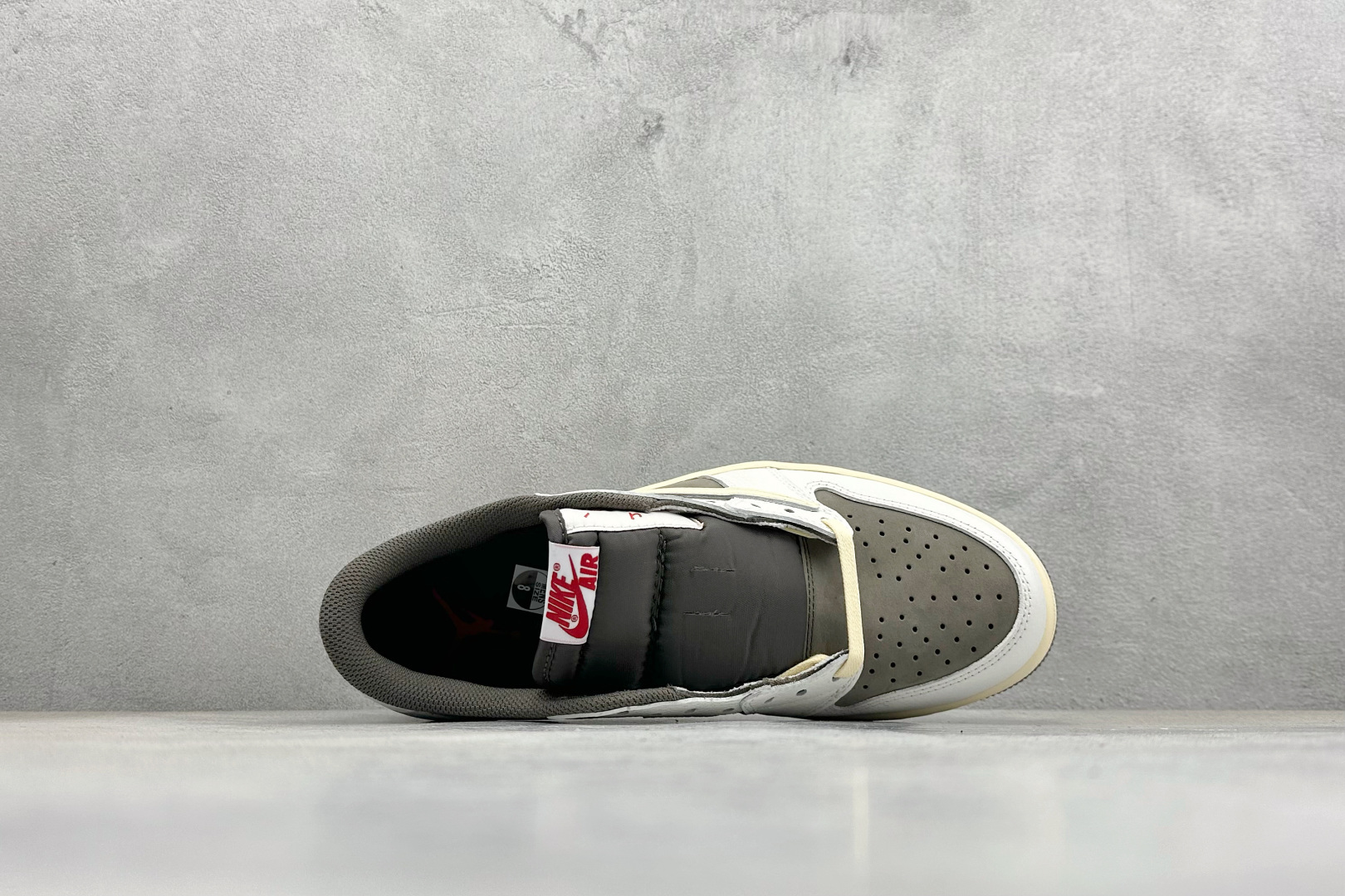 260 F版Fragment x TS x Air Jordan 1 Low 三方联名低帮倒勾板鞋 DM7866-162