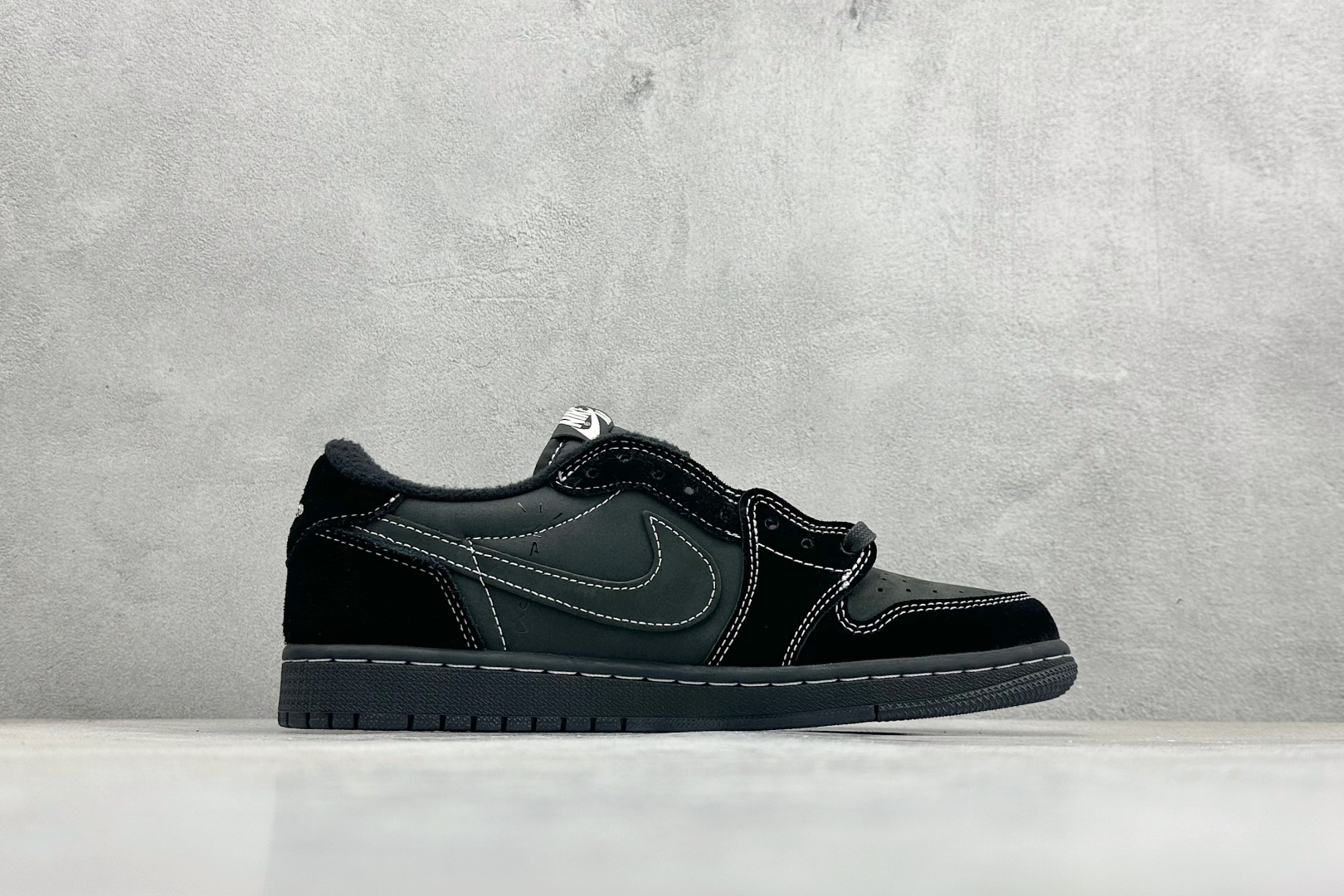 260 F版Fragment x TS x Air Jordan 1 Low 三方联名低帮倒勾板鞋 DM7866-001