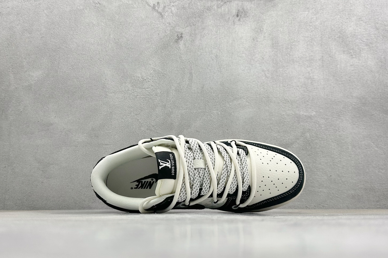 300 XC版Nike SB Dunk Low LV联名 黑涂鸦抽绳 周年高端定制 低帮休闲板鞋 CX5050-Y32