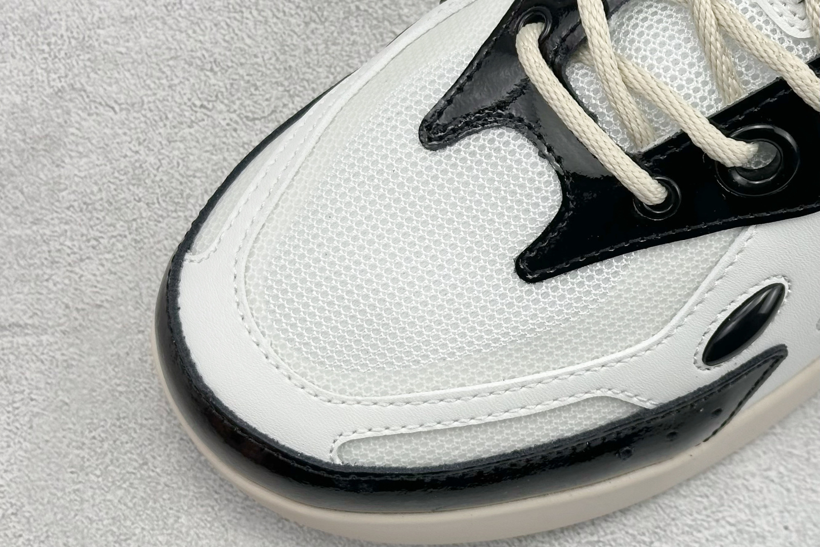 250 RAF SIMONS Cylon-21 织物皮革 圆头系带 低帮 生活休闲鞋 HR74001OL