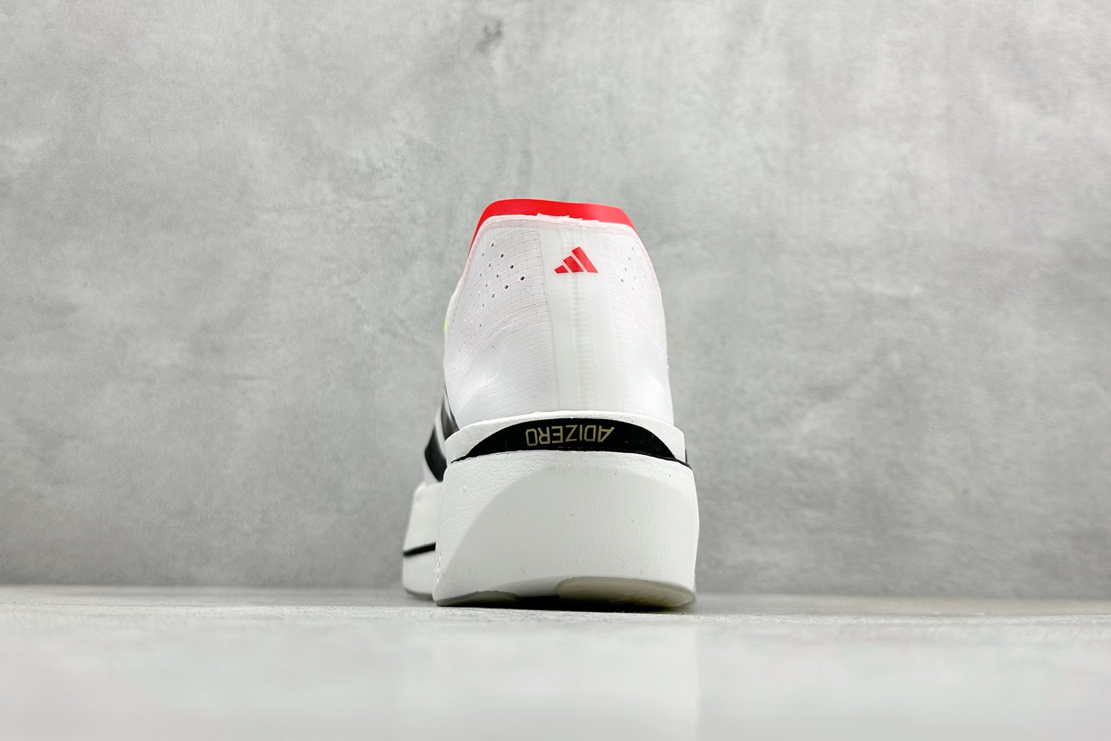 190 AdidADIZERO ADIOS PRO 5 M 马拉松竞速专业跑鞋 CELERMESH针织网面非常轻薄 K18293