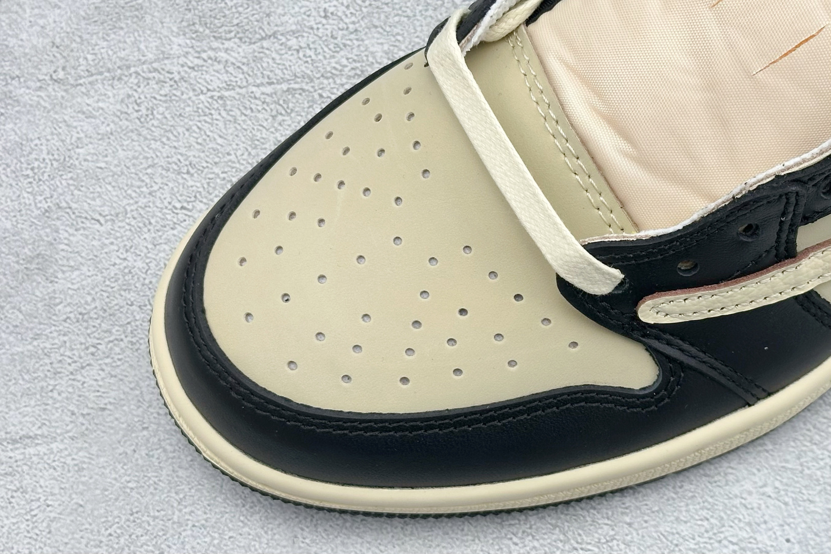 260 F版Fragment x TS x Air Jordan 1 Low 三方联名低帮倒勾板鞋 DM7866-201