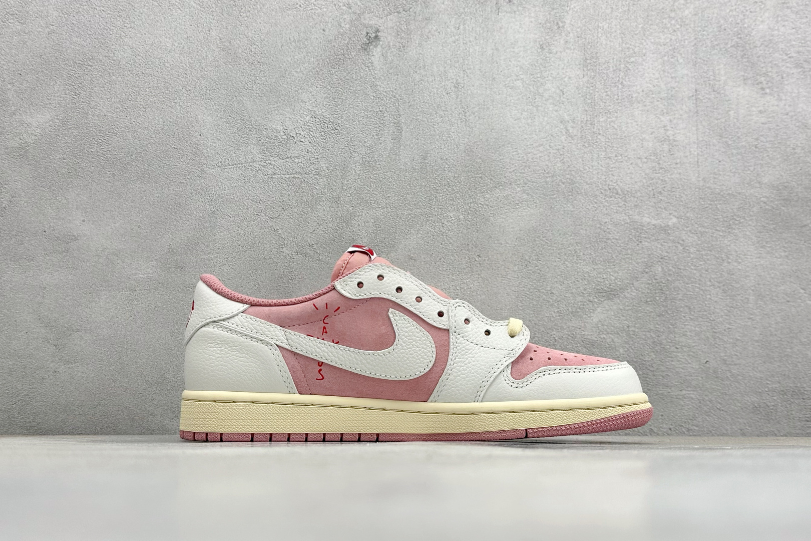 260 F版Fragment x TS x Air Jordan 1 Low 三方联名低帮倒勾板鞋 DM7866-600