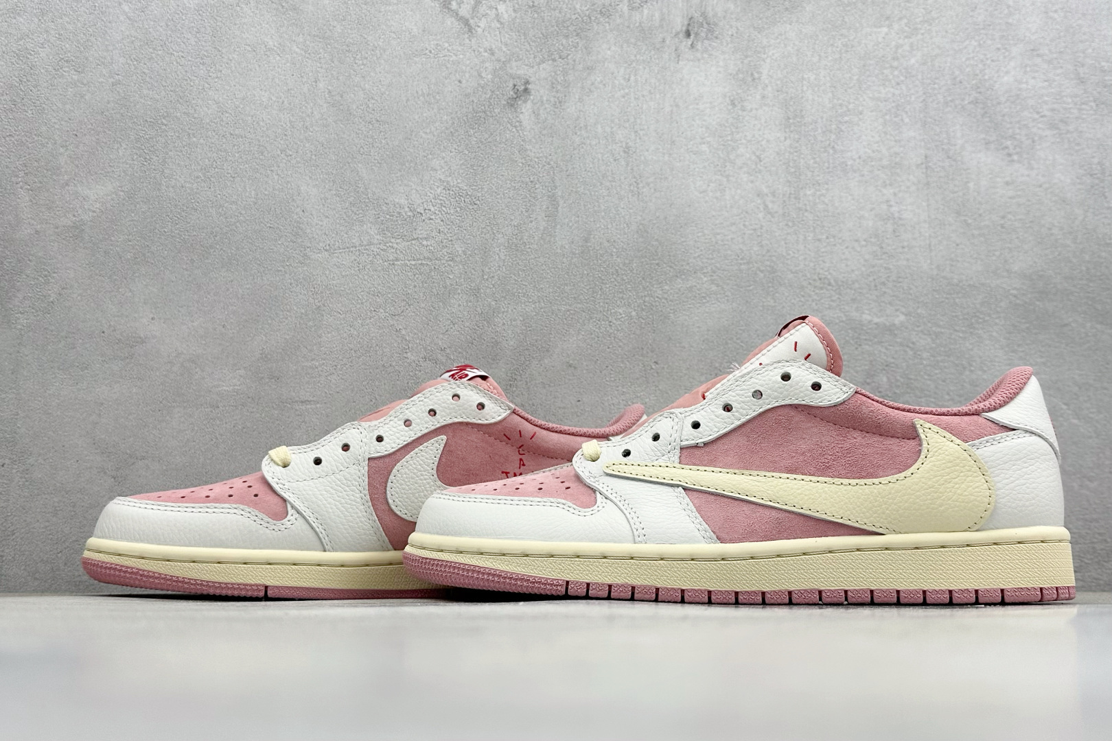 260 F版Fragment x TS x Air Jordan 1 Low 三方联名低帮倒勾板鞋 DM7866-600