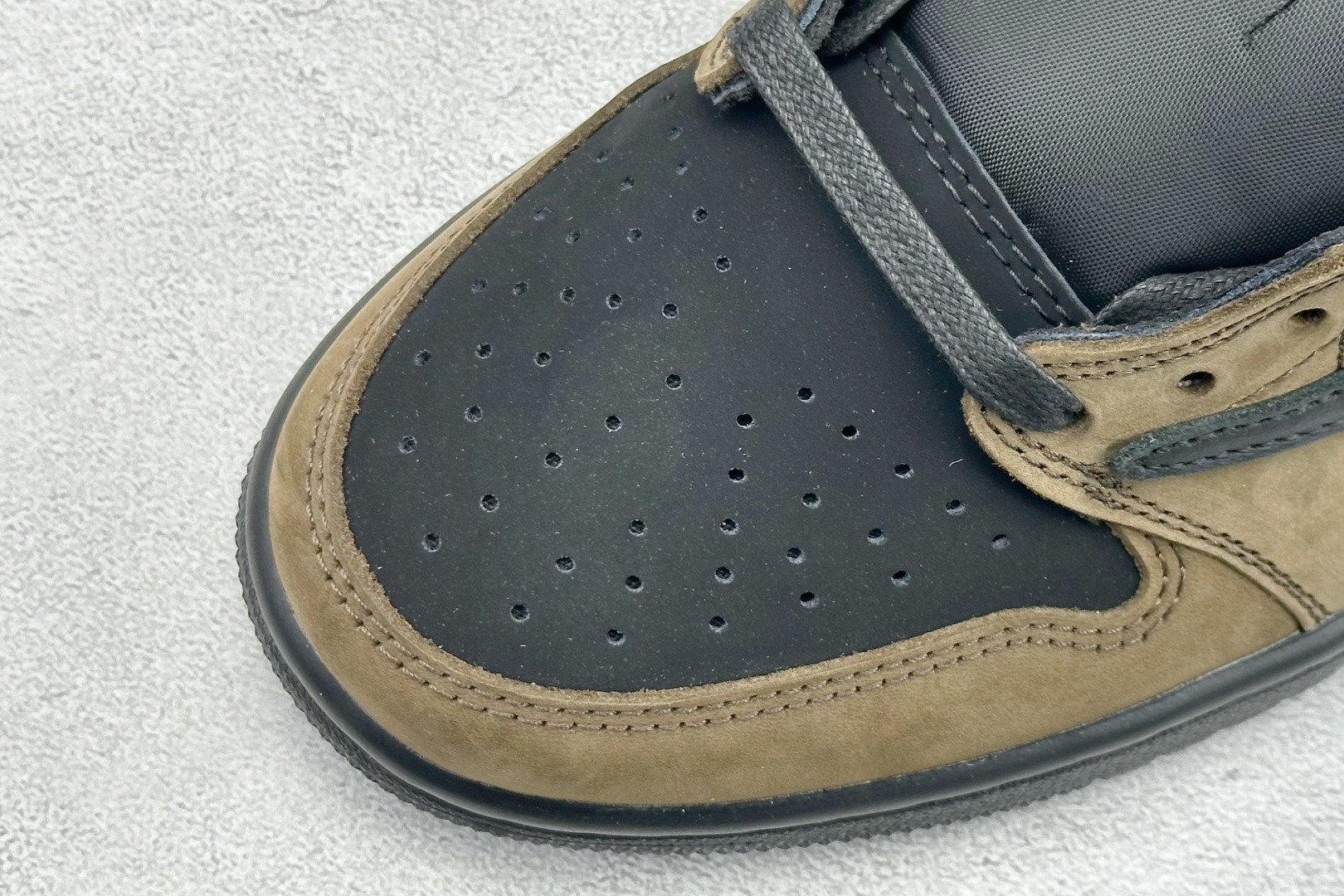 260 F版Fragment x TS x Air Jordan 1 Low 三方联名低帮倒勾板鞋 DM7866-202