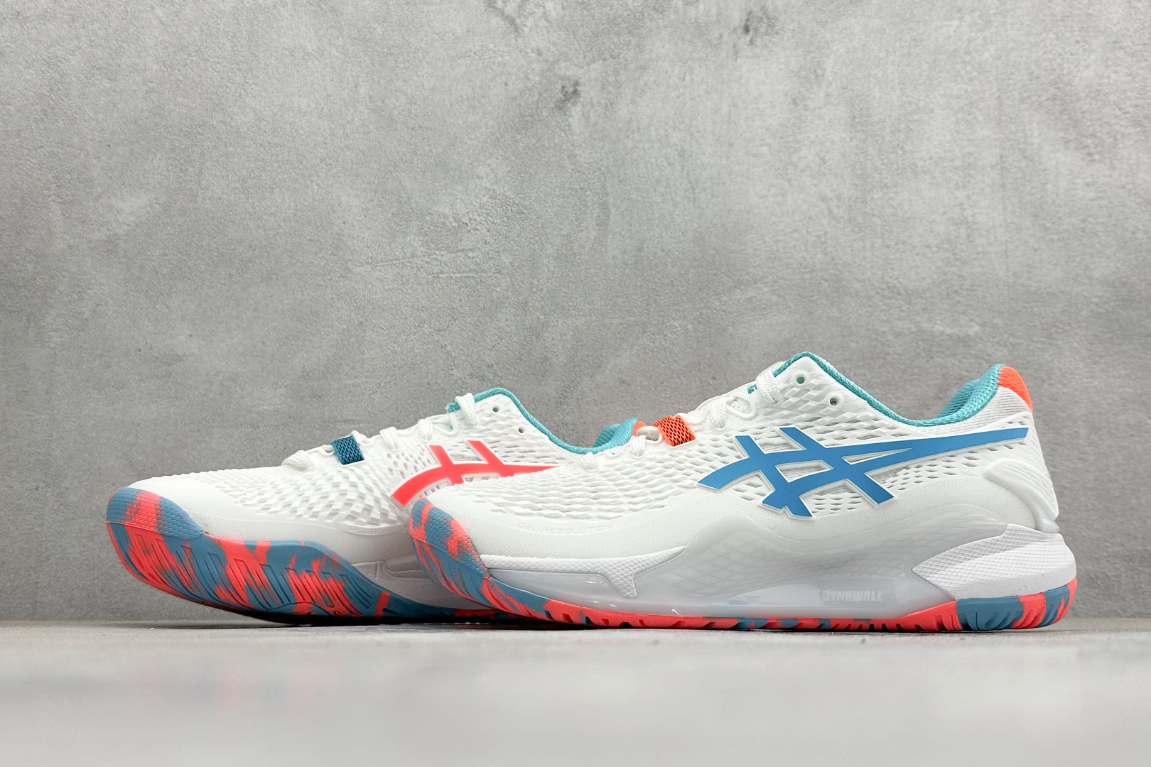 190 Asics Gel-Resoluti9 亚瑟士复古透气缓震休闲跑步鞋 1041A435-100