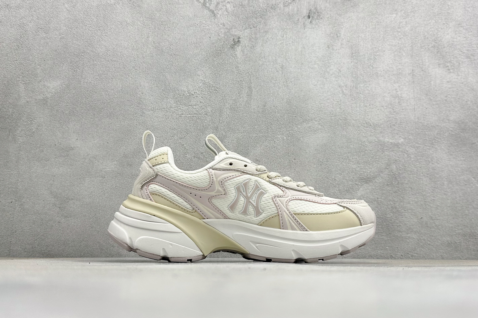 MLB Chunky Curve Runner Speed SD 纽约洋基队 厚底休闲跑鞋 3ARNC045N