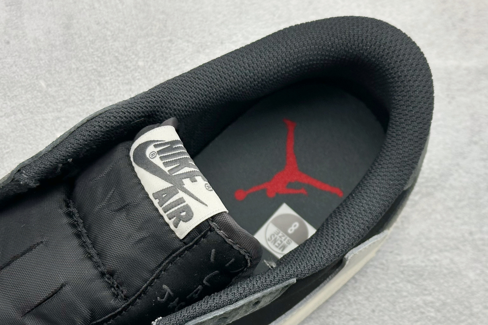 F版Fragment x TS x Air Jordan 1 Low 三方联名低帮倒钩板鞋 DM7866-001