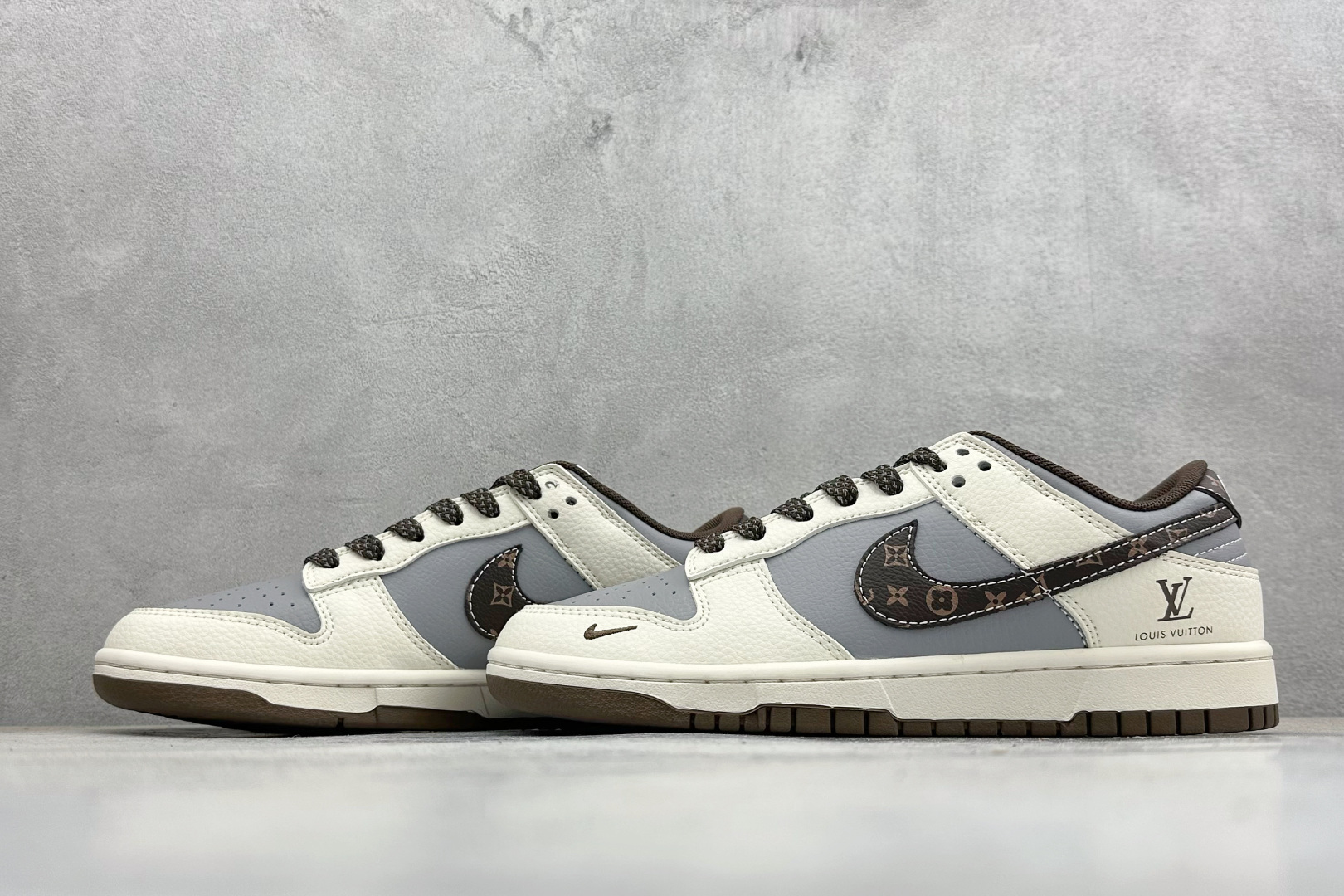 XC版Nike SB Dunk Low LV联名 花棕勾 周年高端定制 低帮休闲板鞋 XS6089-630