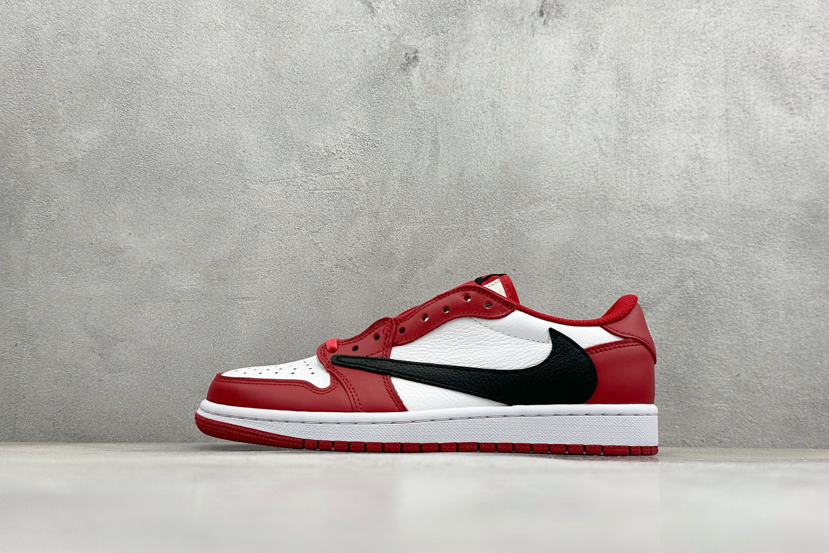 260 F版Fragment x TS x Air Jordan 1 Low 三方联名低帮倒钩板鞋 DM7866-101