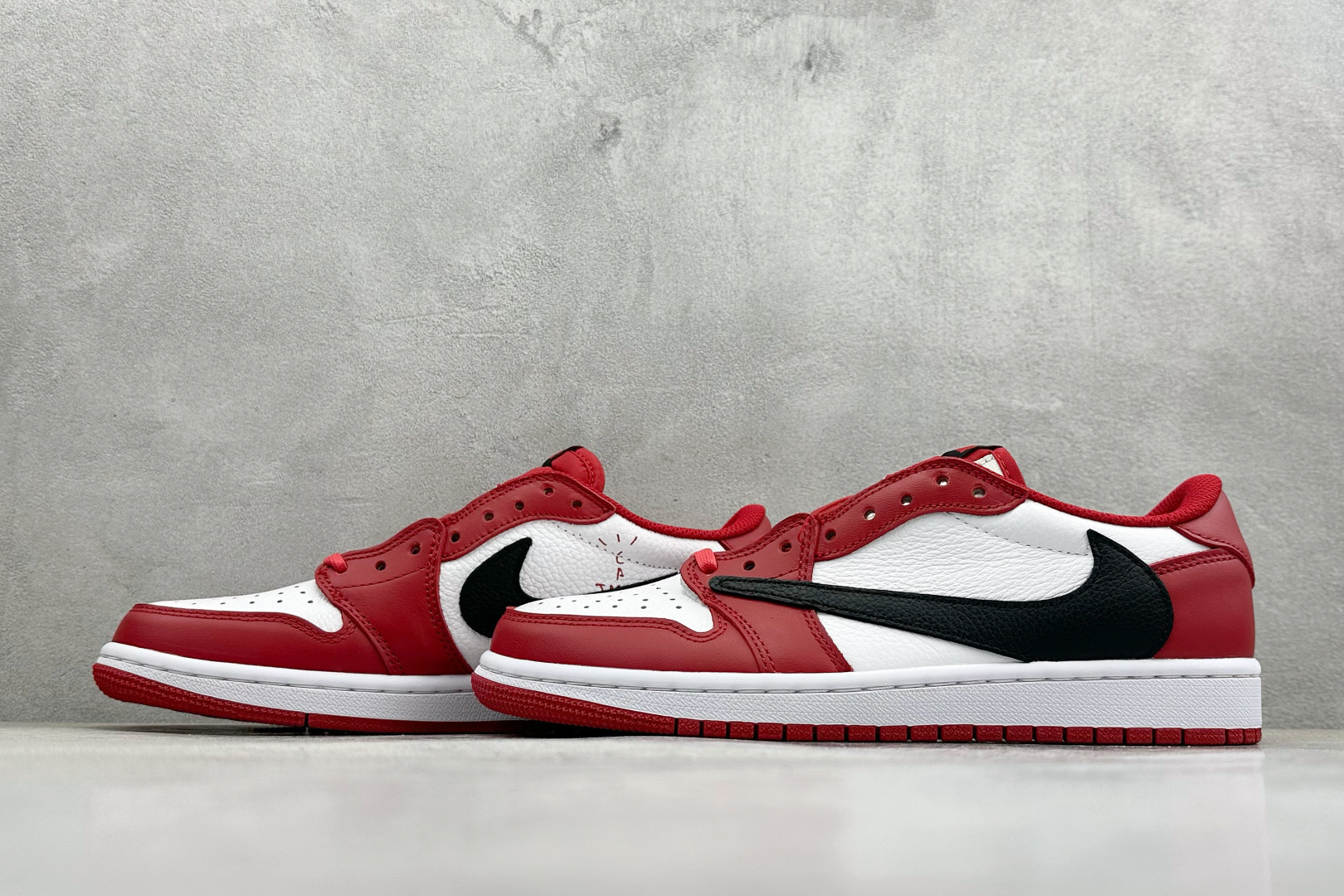 260 F版Fragment x TS x Air Jordan 1 Low 三方联名低帮倒钩板鞋 DM7866-101