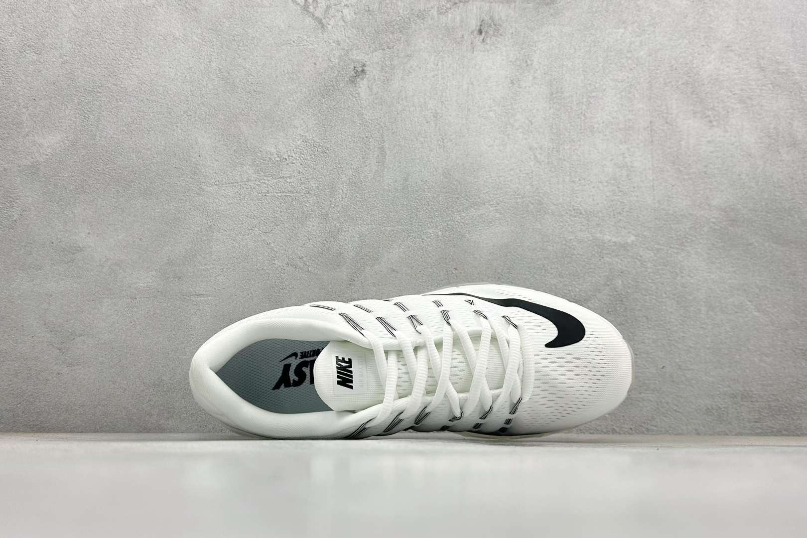 Nike Air Max 2016系列 耐克 低帮百搭贾卡网面全掌气垫休闲运动慢跑鞋 806771-100