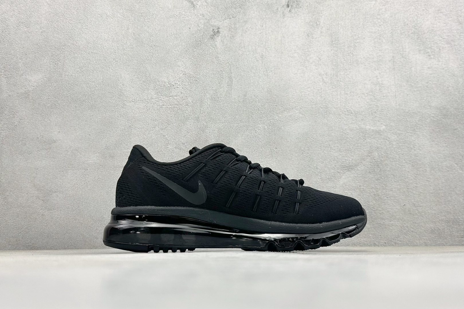 Nike Air Max 2016系列 耐克 低帮百搭贾卡网面全掌气垫休闲运动慢跑鞋 806771-009