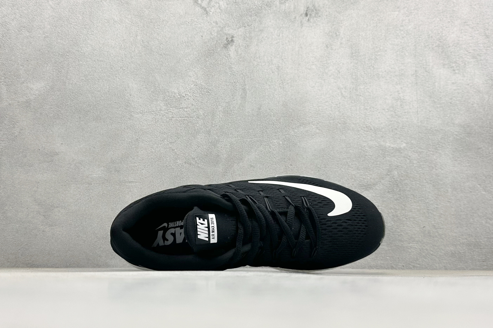 Nike Air Max 2016系列 耐克 低帮百搭贾卡网面全掌气垫休闲运动慢跑鞋 806771-001