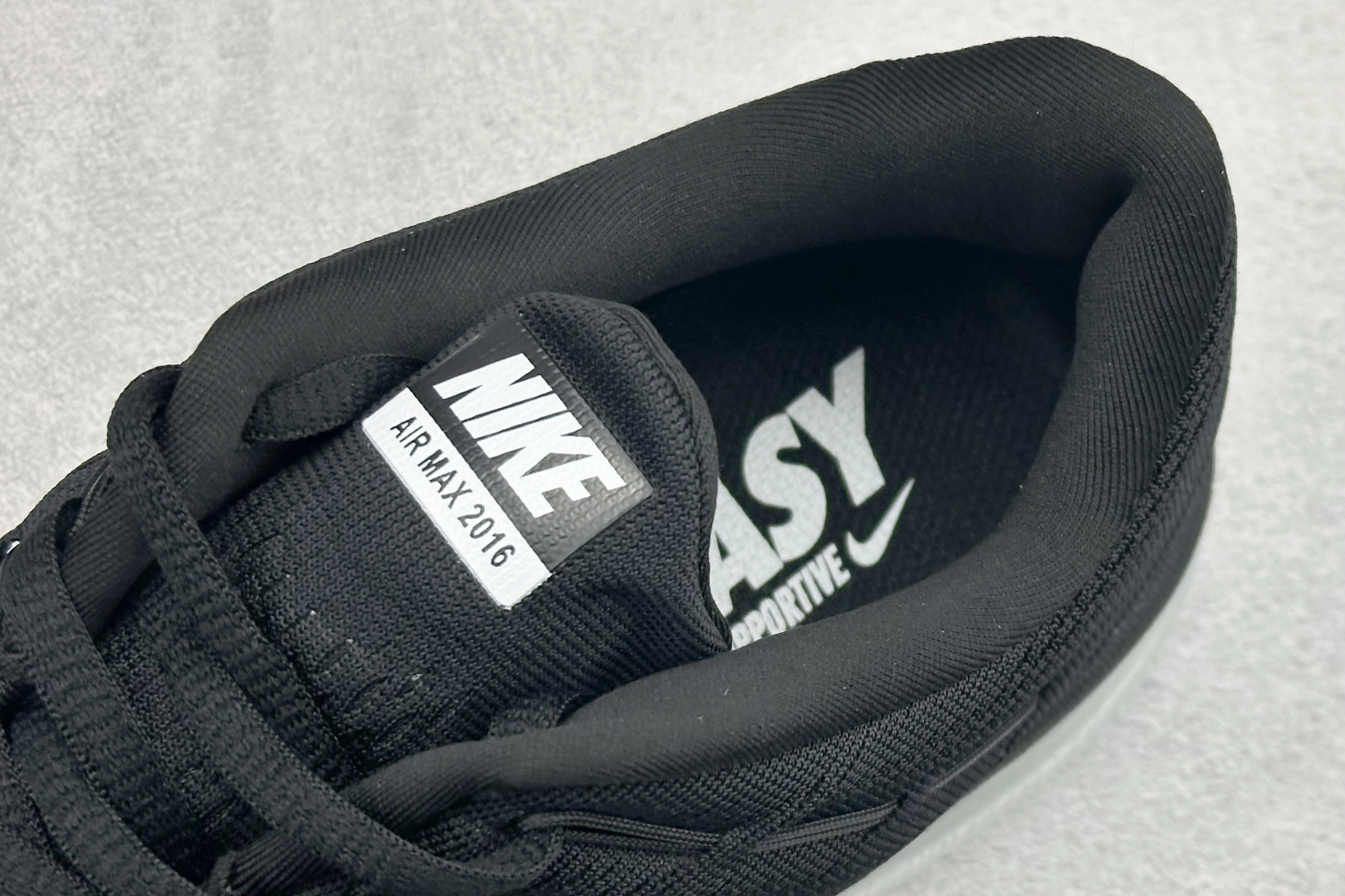 Nike Air Max 2016系列 耐克 低帮百搭贾卡网面全掌气垫休闲运动慢跑鞋 806771-001