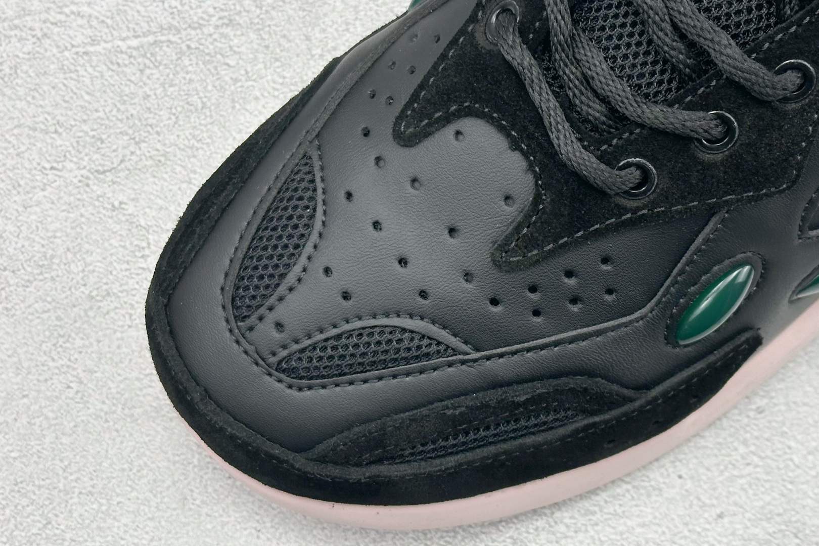 RAF SIMONS Cylon-21 织物皮革 圆头系带 低帮 生活休闲鞋 HR740003L-莆田鞋,莆田鞋货源,高仿鞋,高仿鞋货源,安福档口,莆田高仿鞋,莆田鞋批发,高仿鞋批发,莆田高仿运动鞋,高仿运动鞋,莆田运动鞋 RAF SIMONS Cylon-21 织物皮革 圆头系带 低帮 生活休闲鞋 HR740003L