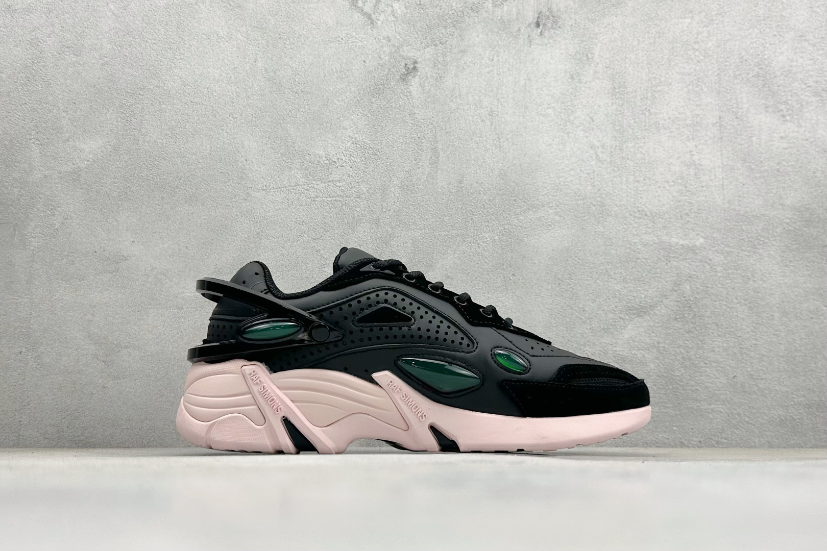 RAF SIMONS Cylon-21 织物皮革 圆头系带 低帮 生活休闲鞋 HR740003L-莆田鞋,莆田鞋货源,高仿鞋,高仿鞋货源,安福档口,莆田高仿鞋,莆田鞋批发,高仿鞋批发,莆田高仿运动鞋,高仿运动鞋,莆田运动鞋 RAF SIMONS Cylon-21 织物皮革 圆头系带 低帮 生活休闲鞋 HR740003L