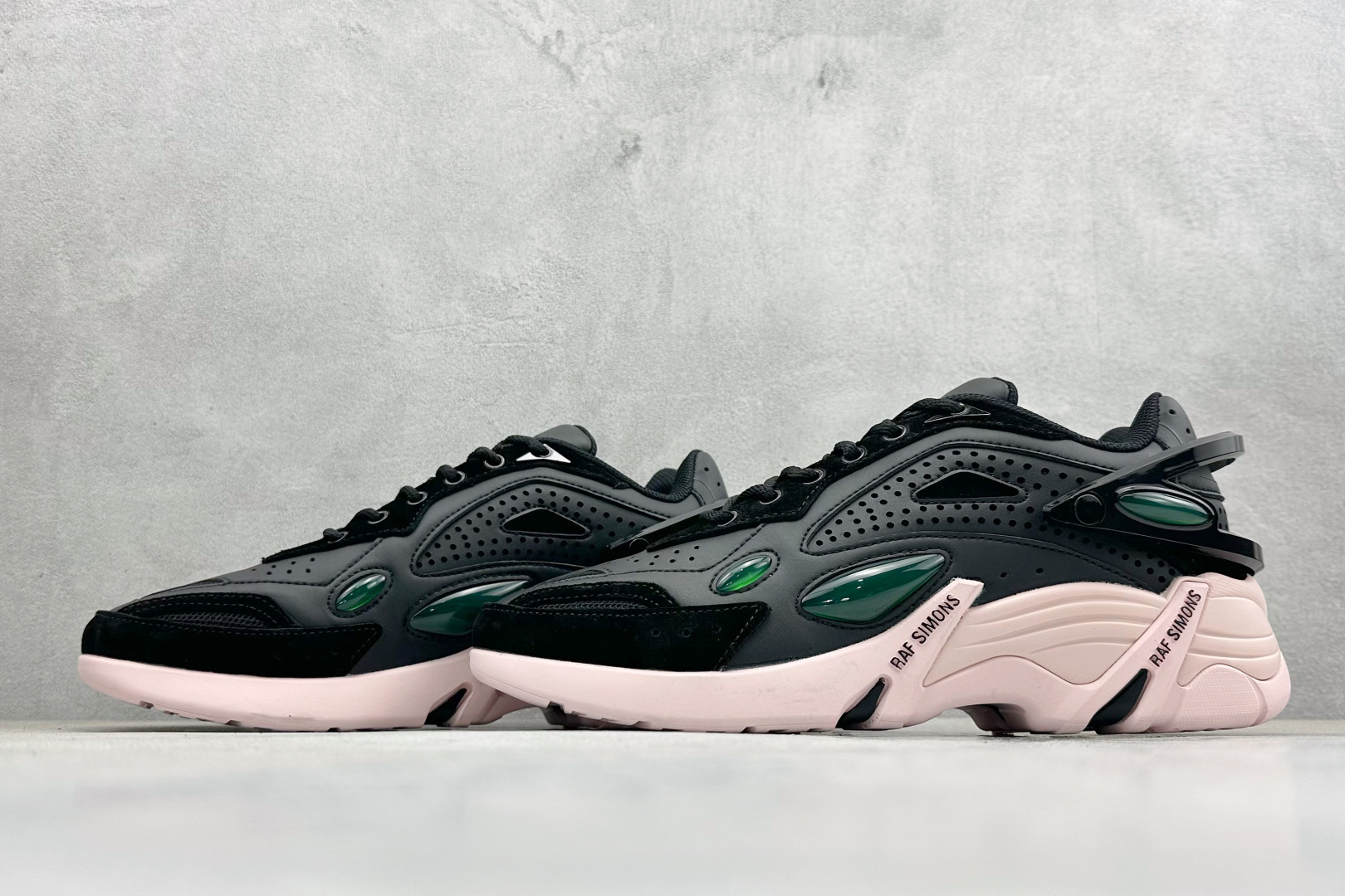 RAF SIMONS Cylon-21 织物皮革 圆头系带 低帮 生活休闲鞋 HR740003L-莆田鞋,莆田鞋货源,高仿鞋,高仿鞋货源,安福档口,莆田高仿鞋,莆田鞋批发,高仿鞋批发,莆田高仿运动鞋,高仿运动鞋,莆田运动鞋 RAF SIMONS Cylon-21 织物皮革 圆头系带 低帮 生活休闲鞋 HR740003L