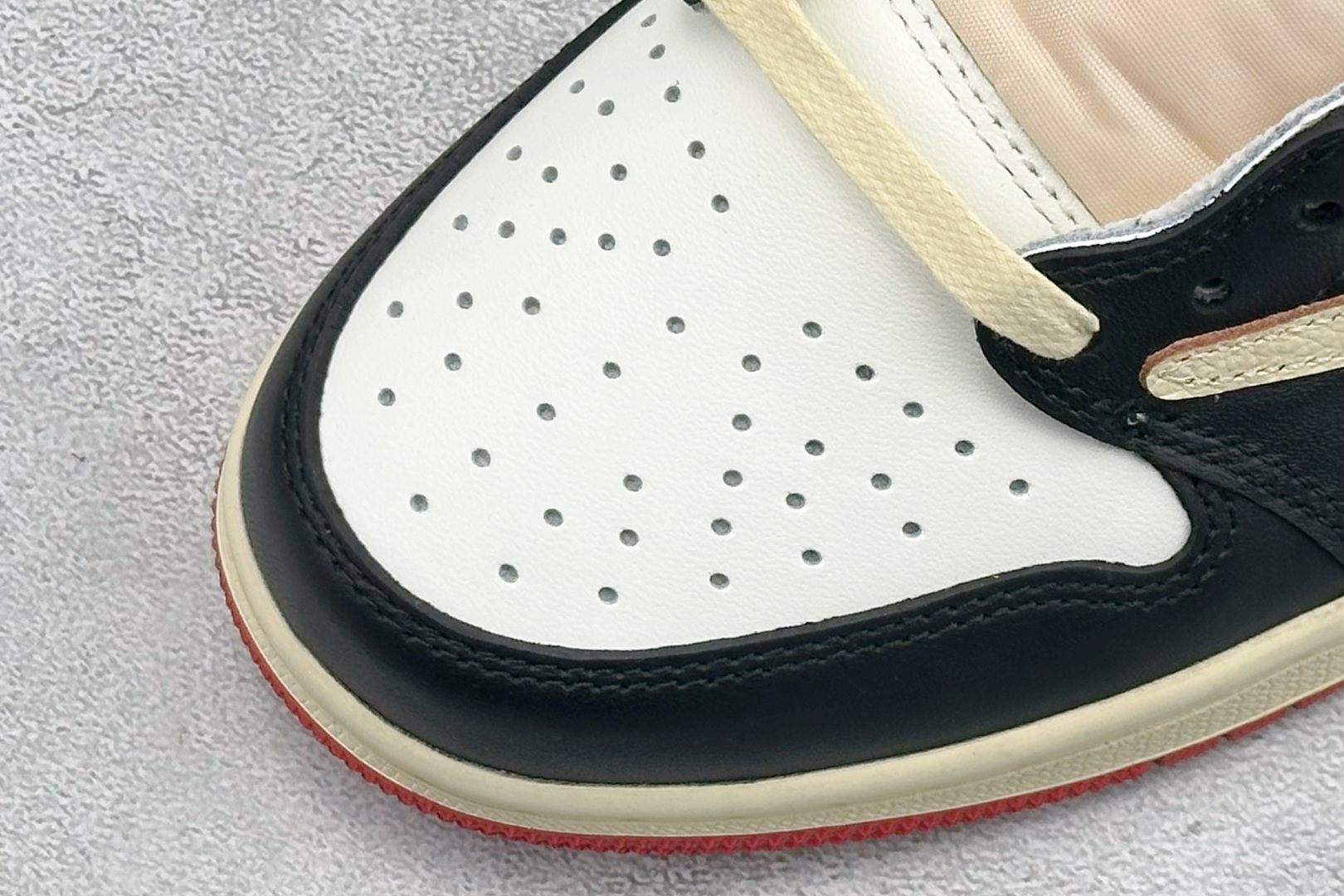 F版Fragment x TS x Air Jordan 1 Low 三方联名低帮倒钩板鞋 DM7866-166