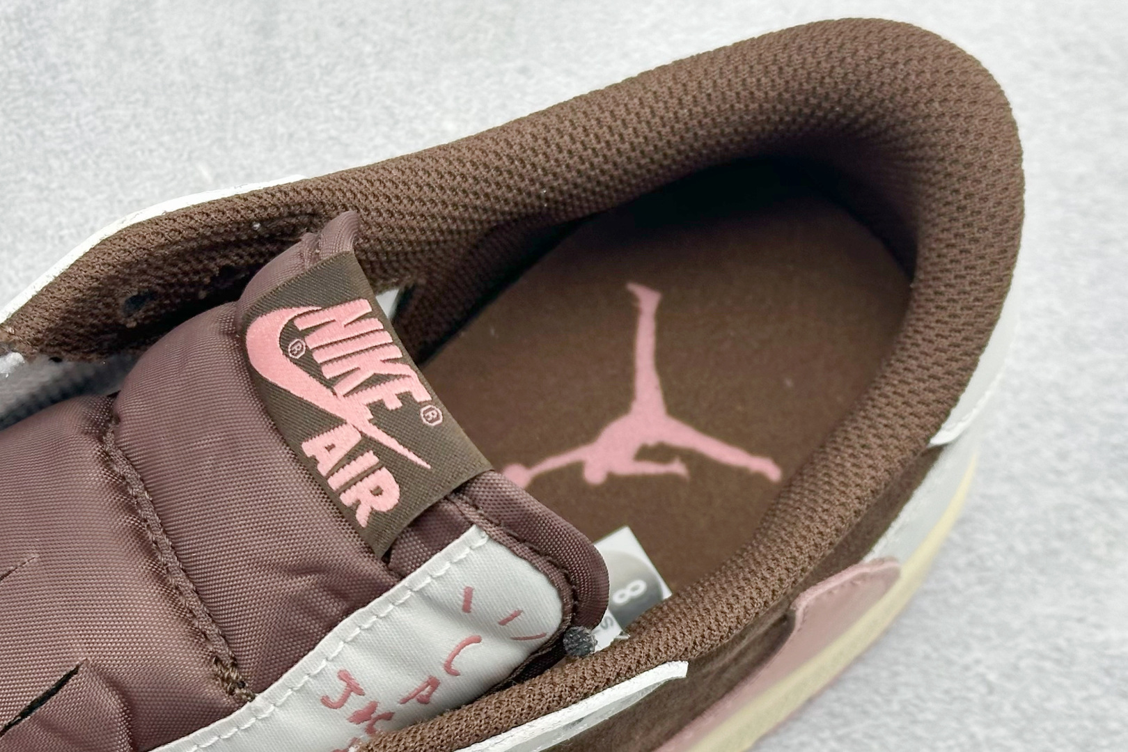 F版Fragment x TS x Air Jordan 1 Low 三方联名低帮倒钩板鞋 DZ4137-206