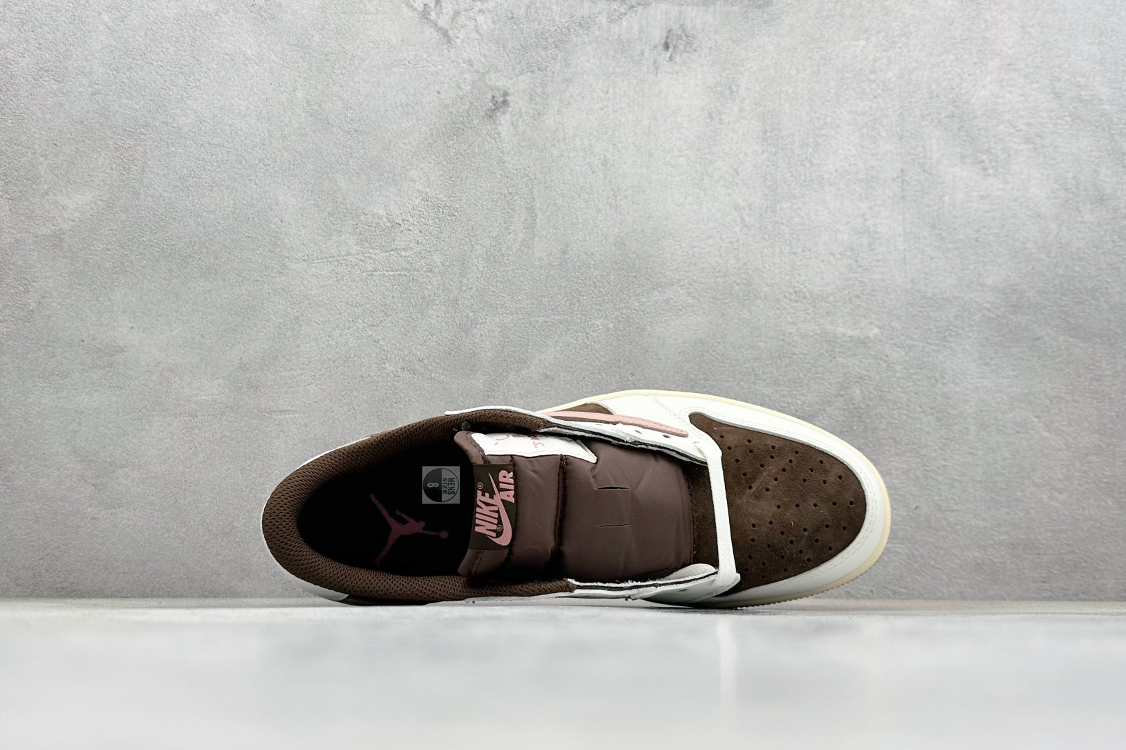 F版Fragment x TS x Air Jordan 1 Low 三方联名低帮倒钩板鞋 DZ4137-206