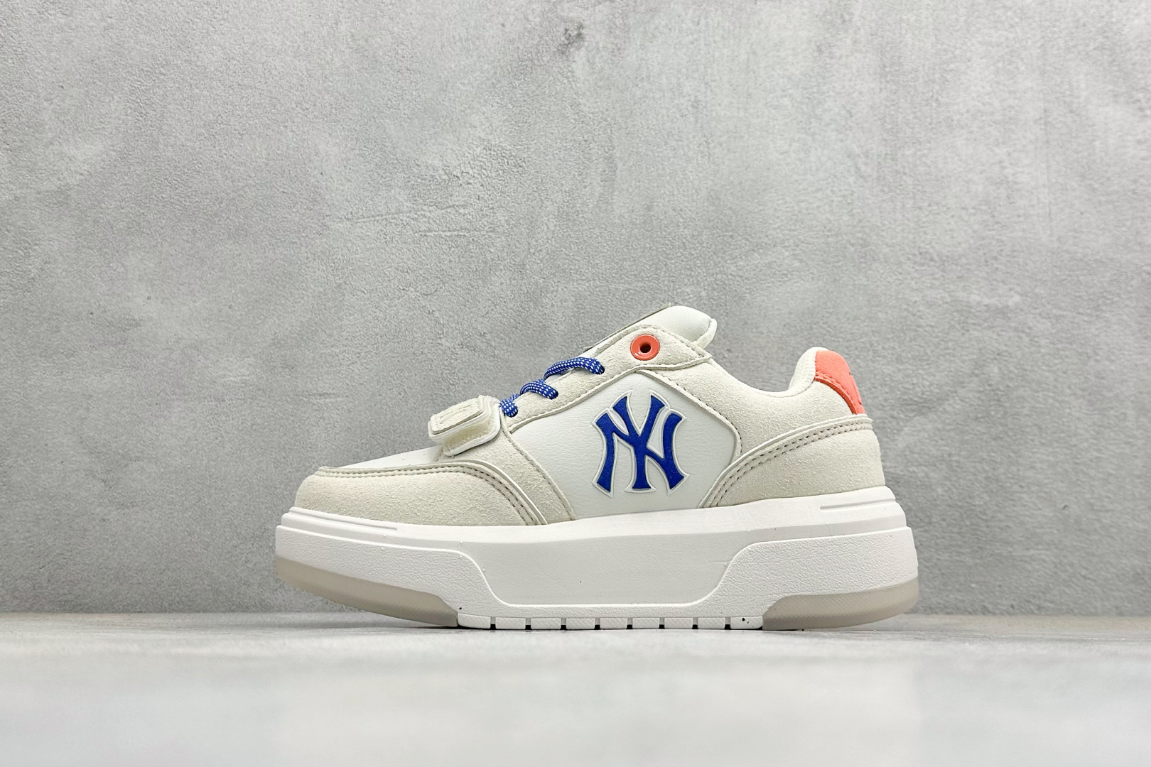 NY平台订单 MLB Chunky Liner 学长鞋系列低帮老爹风轻量增高厚底百搭休闲运动慢跑鞋 3ASXM086N