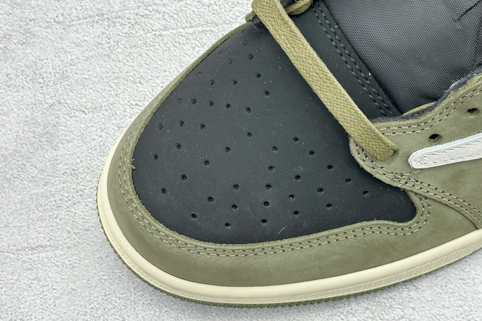 F版Fragment x TS x Air Jordan 1 Low 三方联名低帮倒钩板鞋 DM7866-002