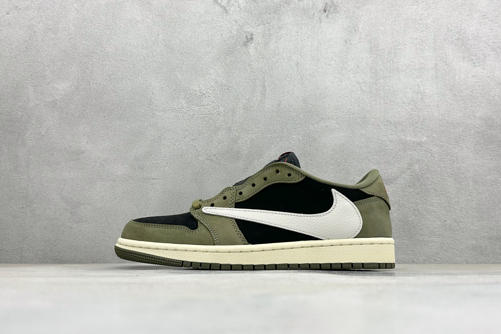 F版Fragment x TS x Air Jordan 1 Low 三方联名低帮倒钩板鞋 DM7866-002