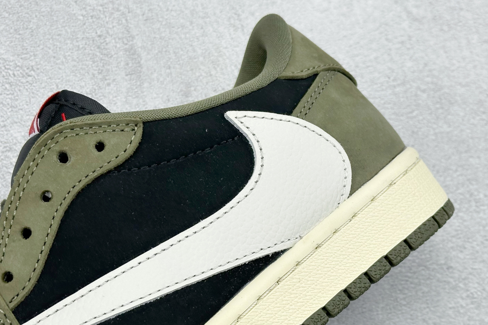 F版Fragment x TS x Air Jordan 1 Low 三方联名低帮倒钩板鞋 DM7866-002