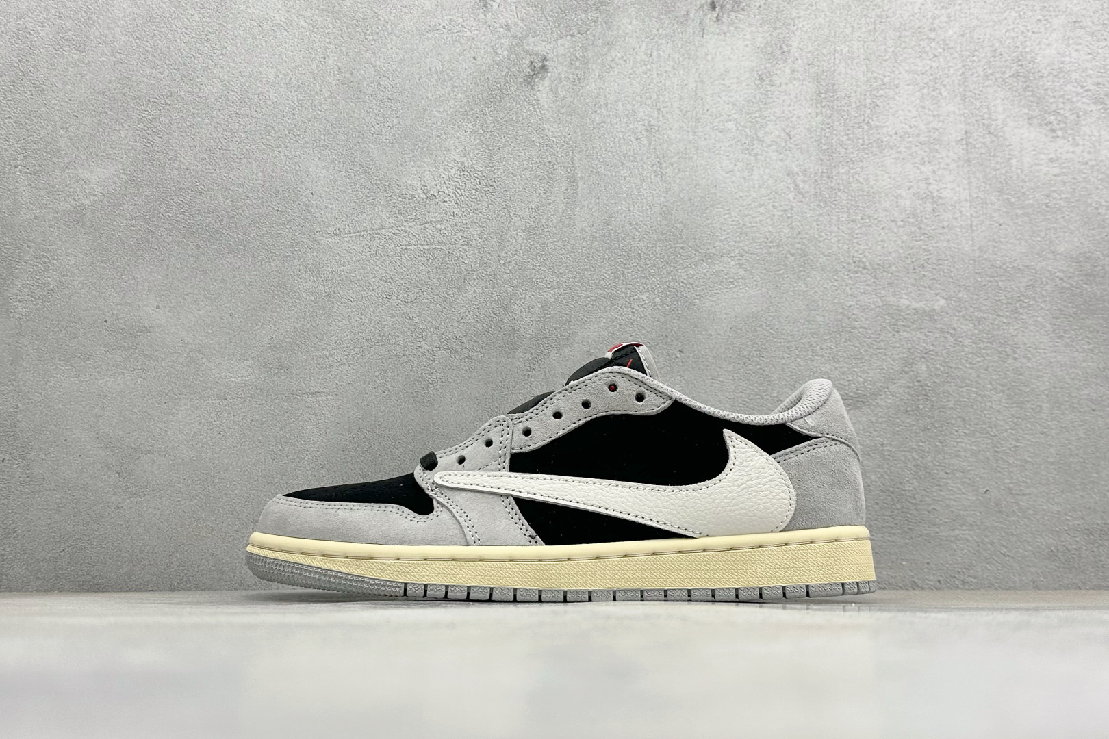F版Fragment x TS x Air Jordan 1 Low 三方联名低帮倒钩板鞋 DM7866-010