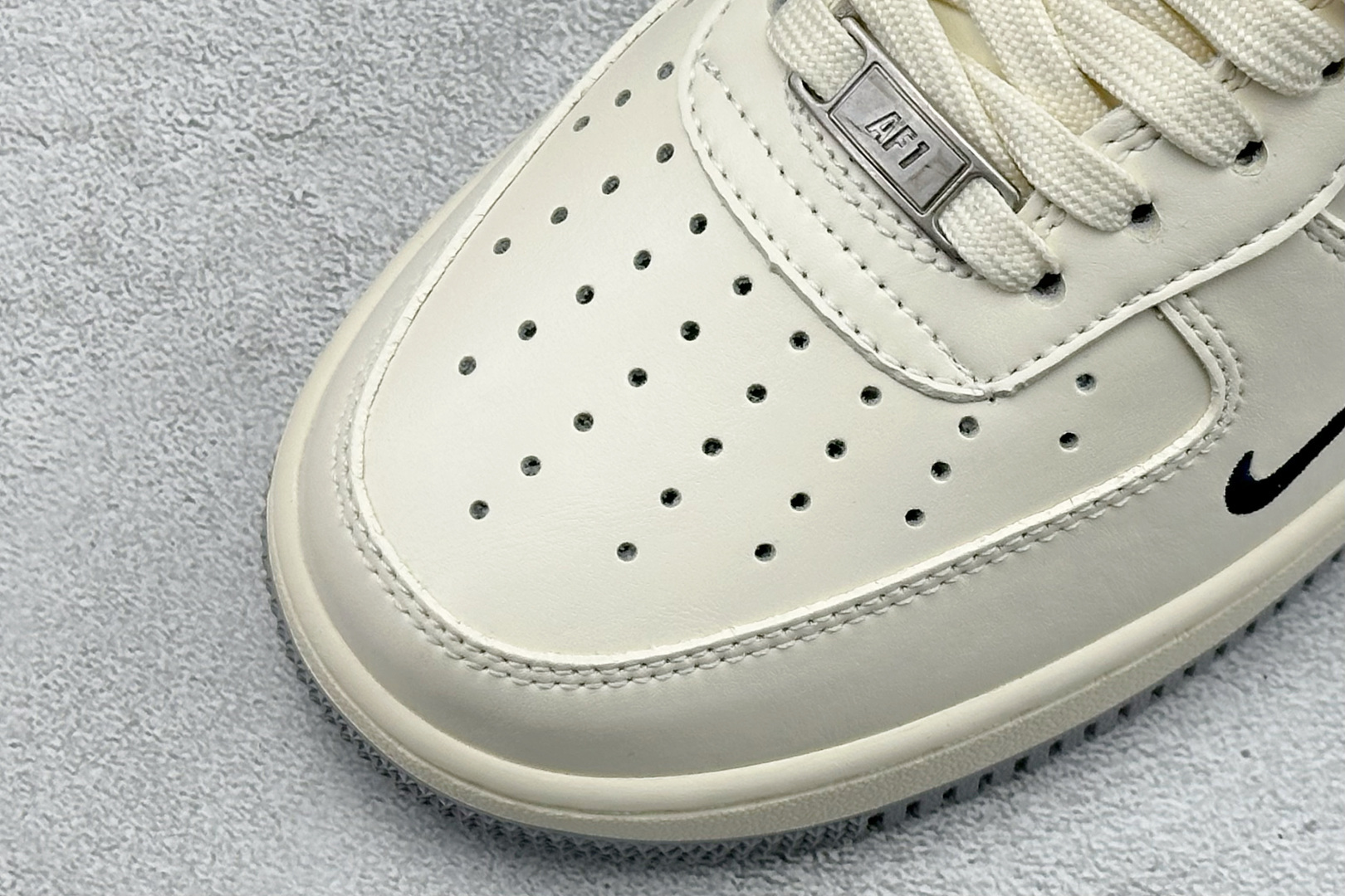 SC版Nike Air Force 1'07 Low 奶白雾灰 空军一号低帮休闲板鞋 NH0601-581