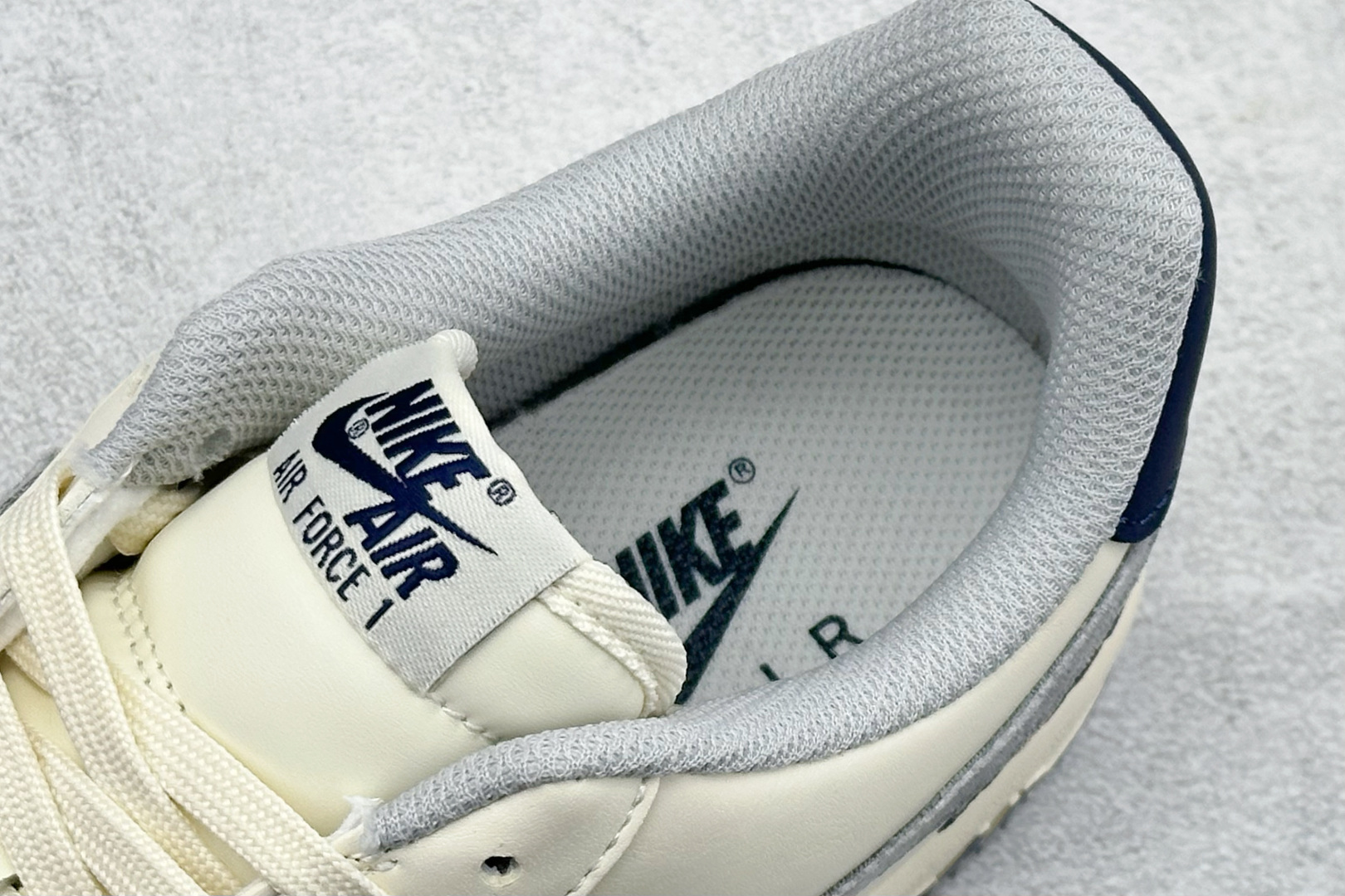 SC版Nike Air Force 1'07 Low 奶白雾灰 空军一号低帮休闲板鞋 NH0601-581