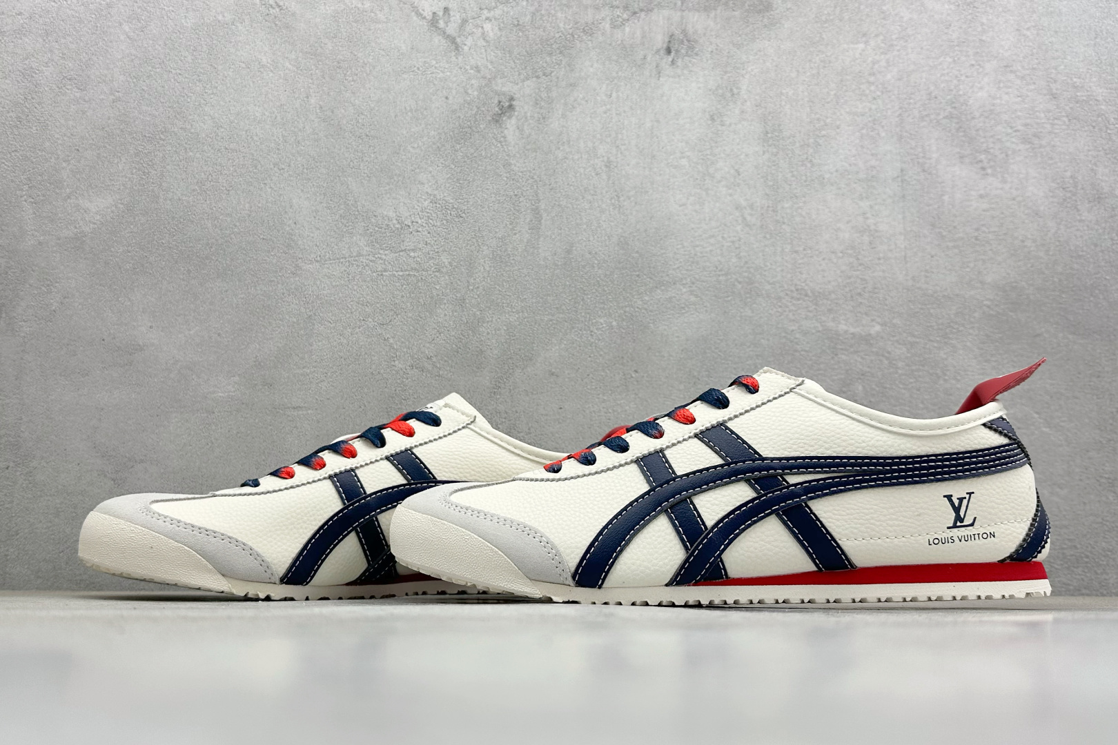 Onitsuka Tiger鬼塚虎 MEXICO 66 ‘DIY’定制球鞋系列 防滑耐磨透气轻便 低帮休闲鞋 DL408-141