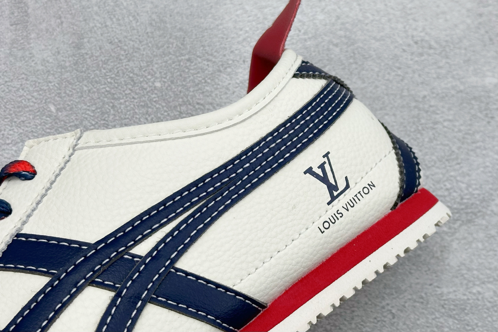 Onitsuka Tiger鬼塚虎 MEXICO 66 ‘DIY’定制球鞋系列 防滑耐磨透气轻便 低帮休闲鞋 DL408-141