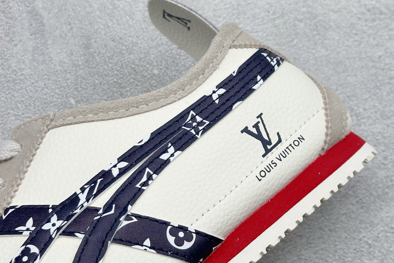 Onitsuka Tiger鬼塚虎 MEXICO 66 ‘DIY’定制球鞋系列 防滑耐磨透气轻便 低帮休闲鞋 DL408-144