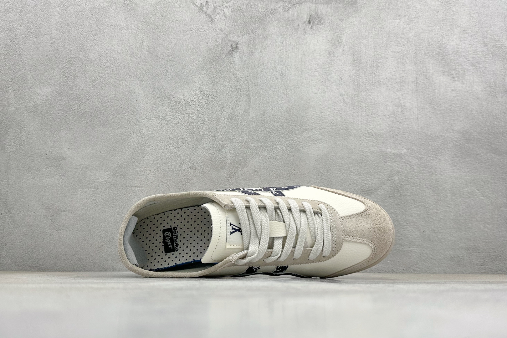 Onitsuka Tiger鬼塚虎 MEXICO 66 ‘DIY’定制球鞋系列 防滑耐磨透气轻便 低帮休闲鞋 DL408-144