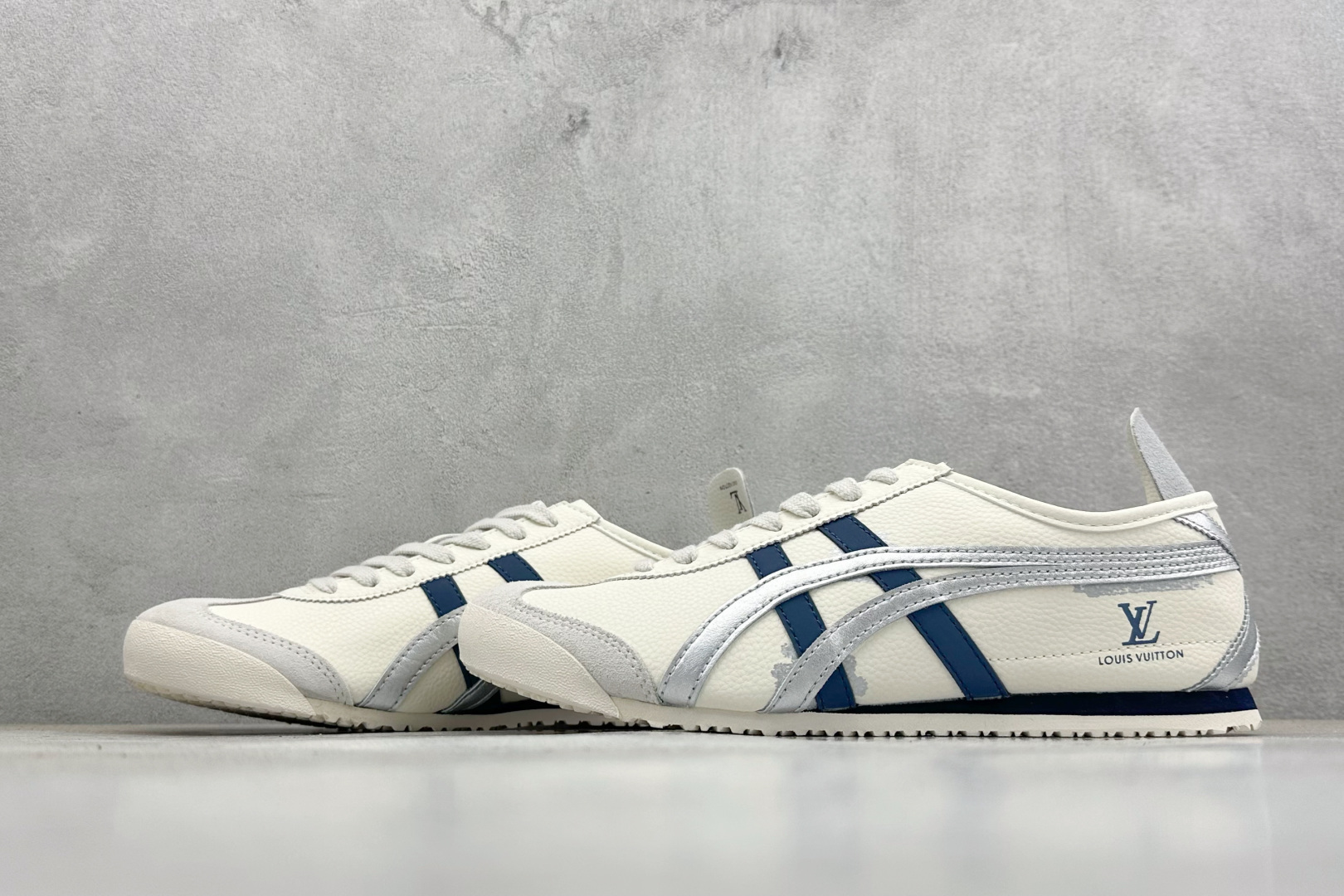 Onitsuka Tiger鬼塚虎 MEXICO 66 ‘DIY’定制球鞋系列 防滑耐磨透气轻便 低帮休闲鞋 DL408-143
