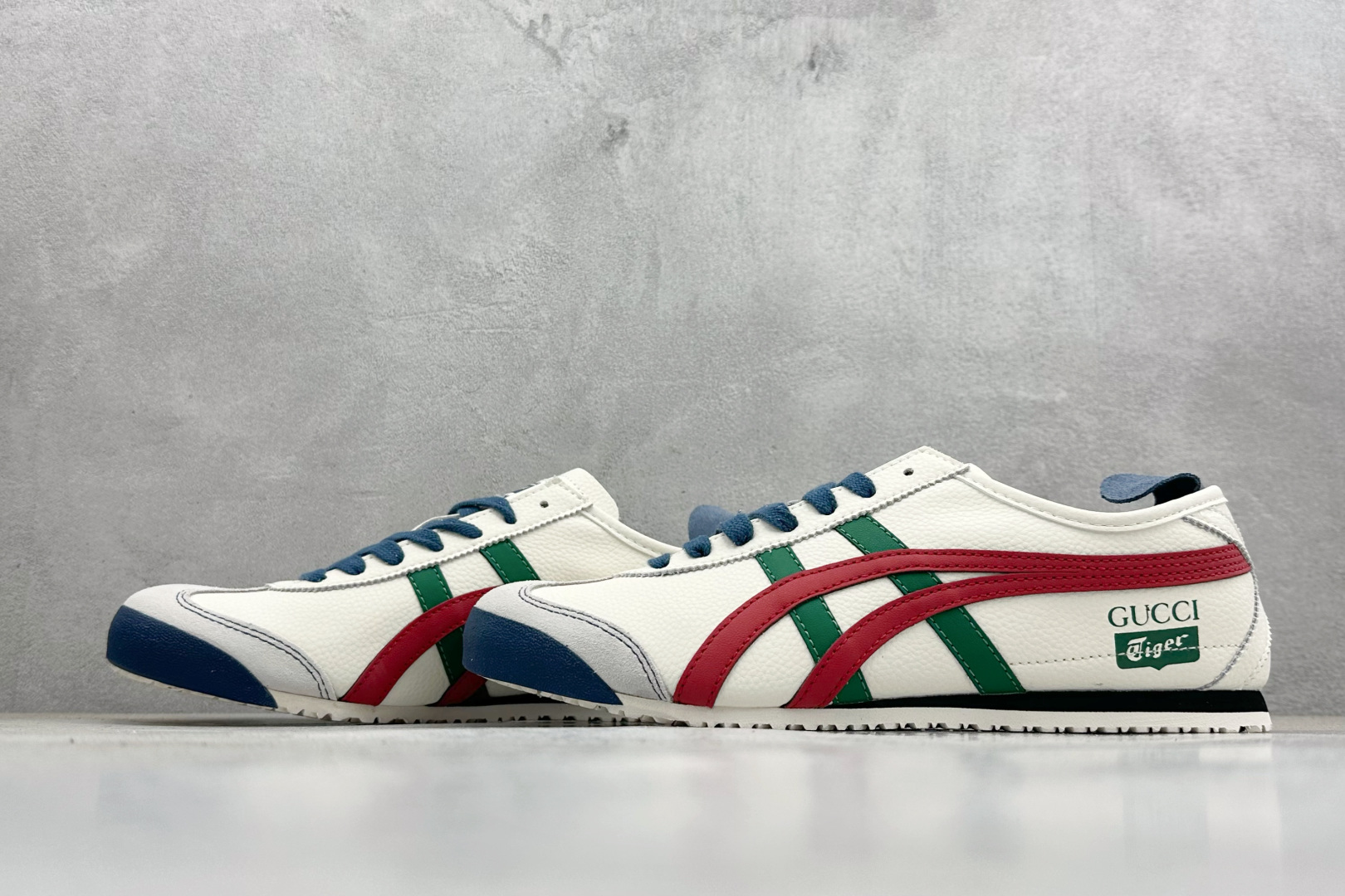 Onitsuka Tiger鬼塚虎 MEXICO 66 ‘DIY’定制球鞋系列 防滑耐磨透气轻便 低帮休闲鞋 DL408-136