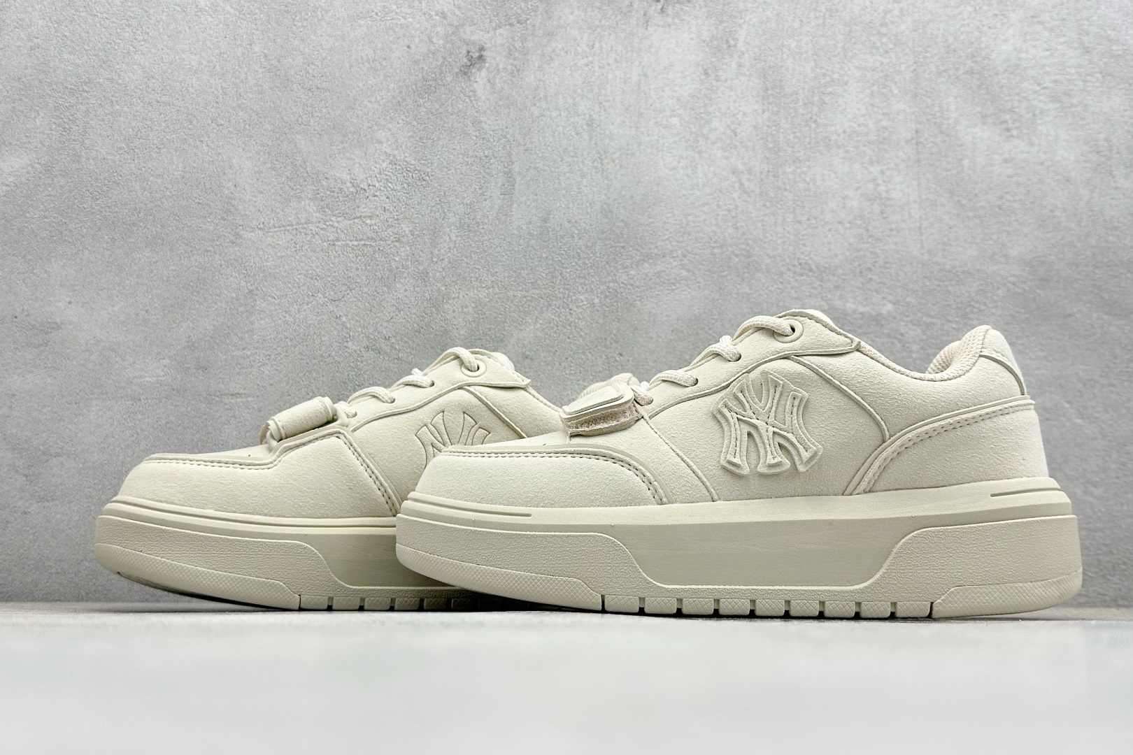 DF版 MLB Chunky Liner 学长鞋系列低帮 老爹风轻量增高厚底百搭休闲运动慢跑鞋 3ASXM036N